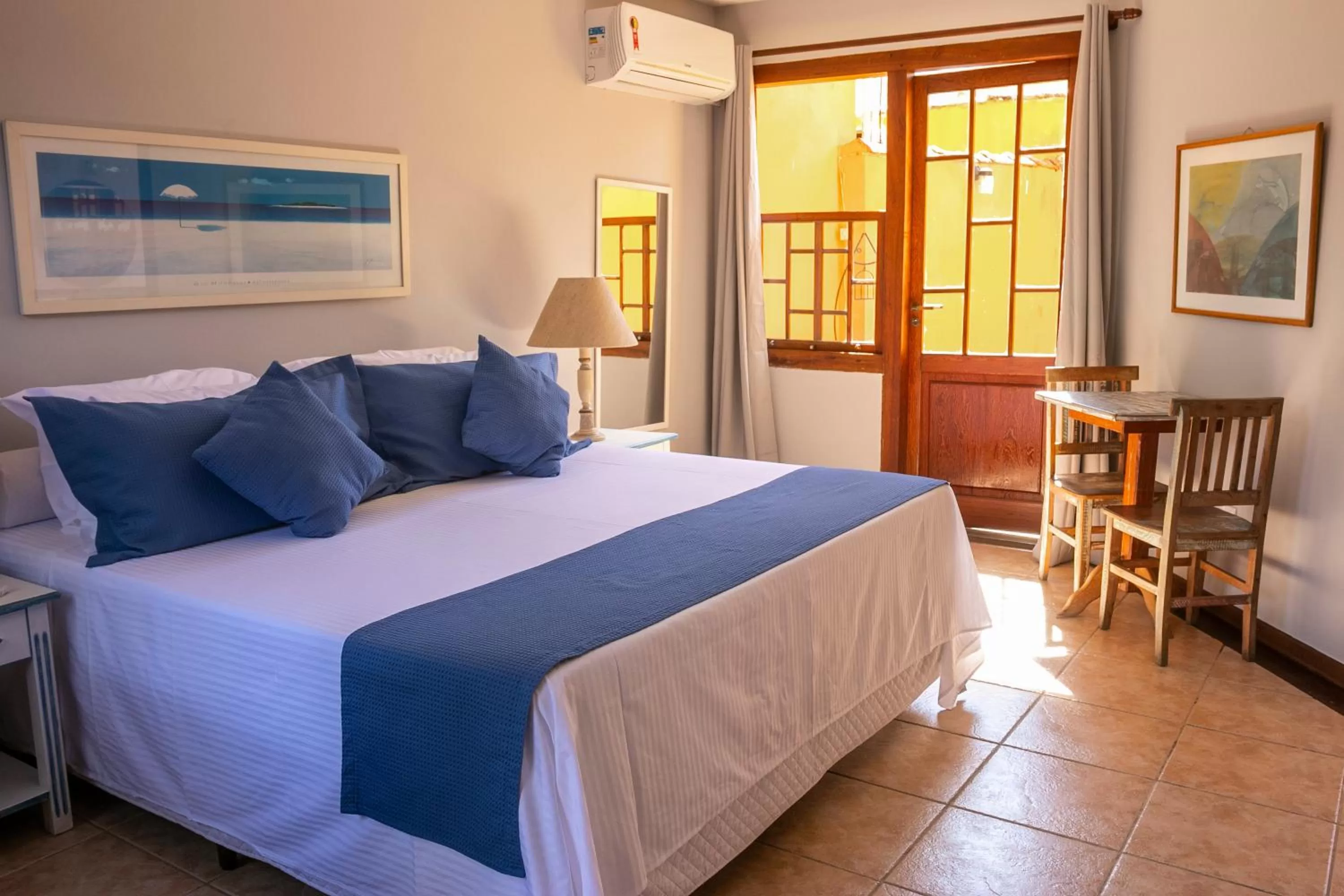 Bed in Pousada das Pedras Paraty -RJ