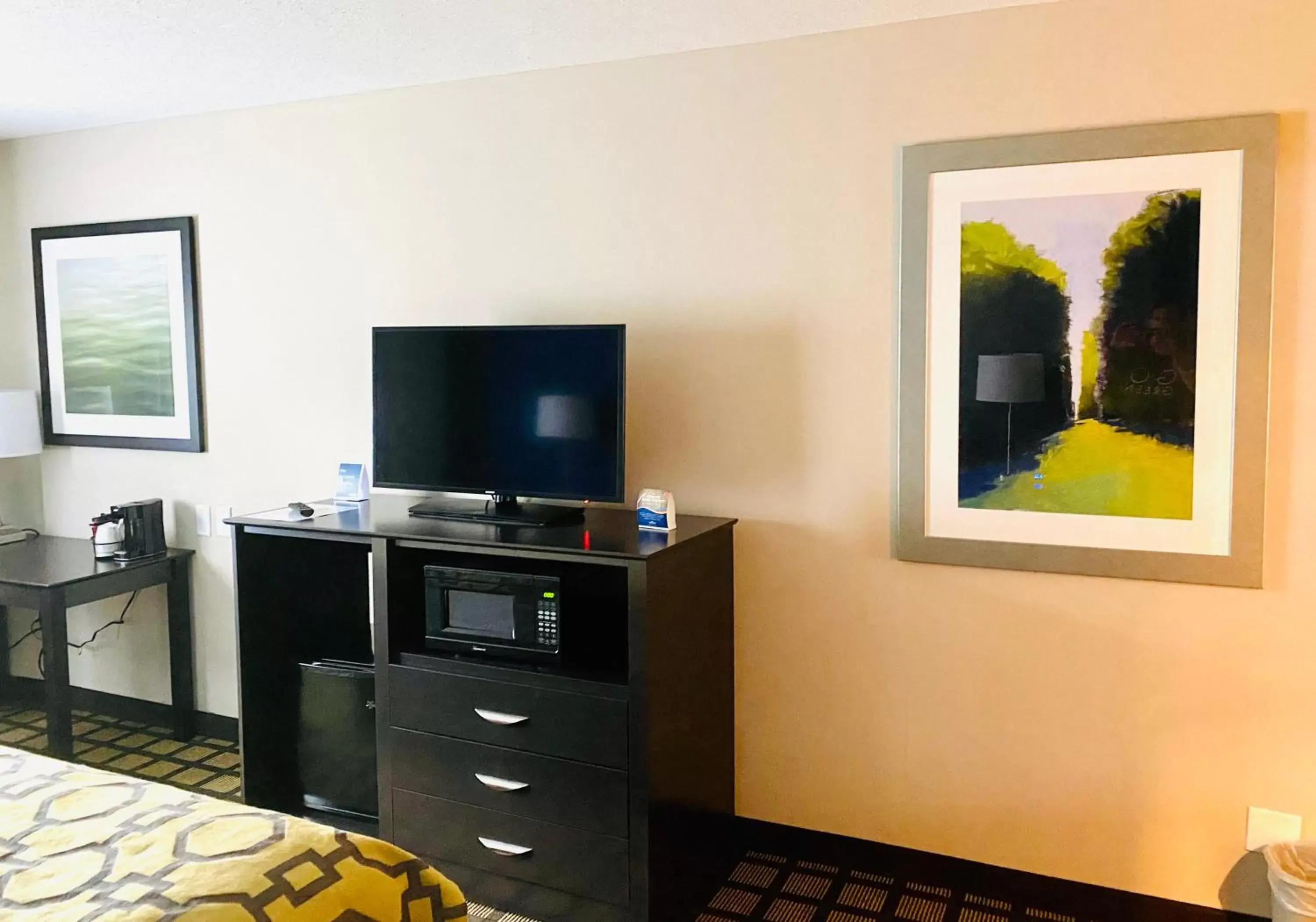Photo of the whole room, TV/Entertainment Center in Baymont by Wyndham Latham Albany Airport
