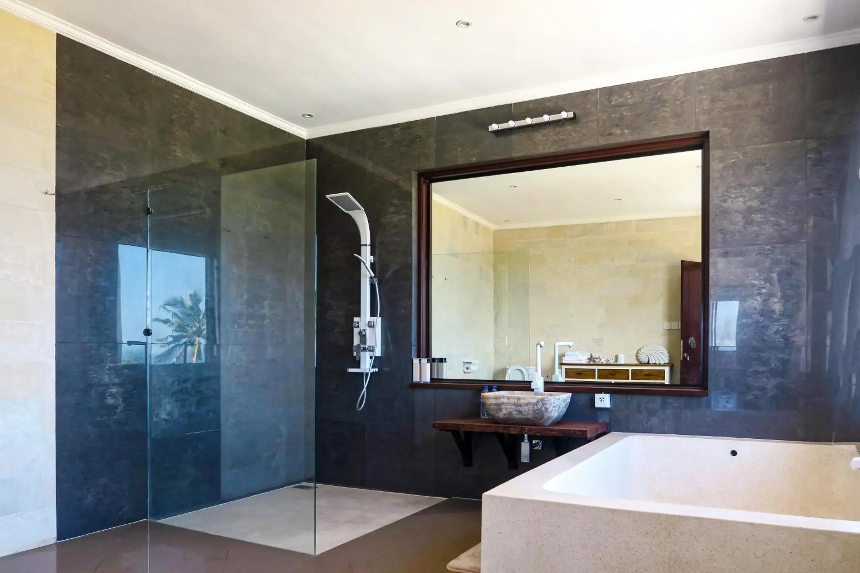 Shower, Bathroom in Villa Umbrella Lombok
