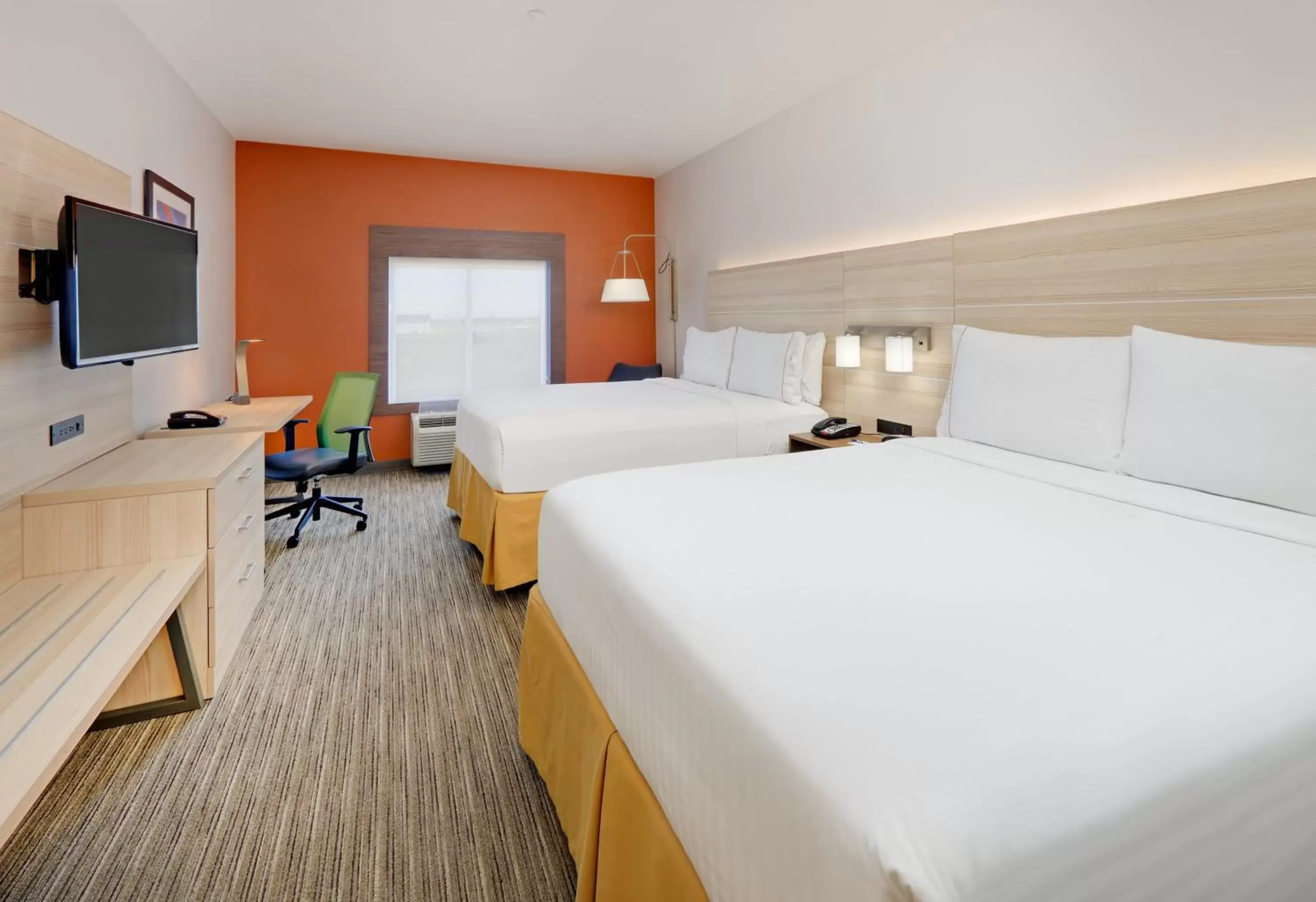 Photo of the whole room, Bed in Holiday Inn Express Hotel & Suites Burleson - Fort Worth, an IHG Hotel