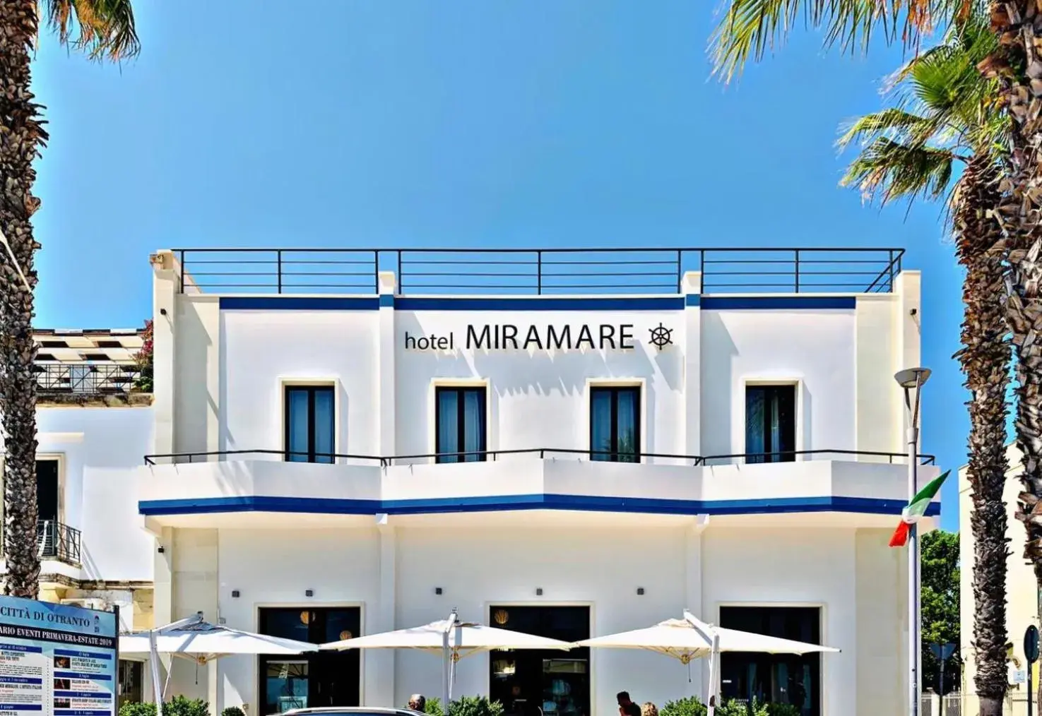 Property building in Hotel Miramare
