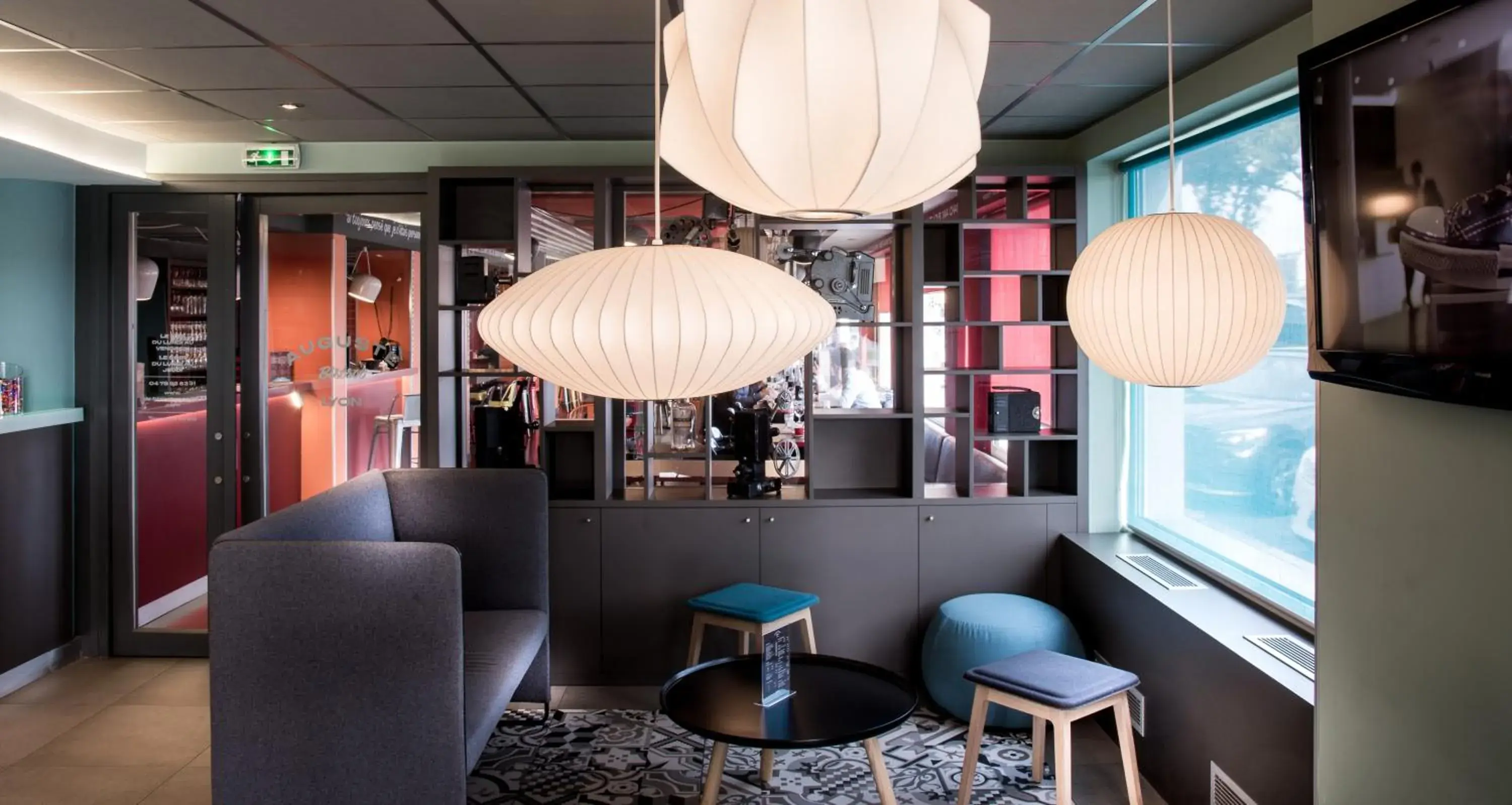 Lobby or reception, Lounge/Bar in ibis Styles Lyon Confluence