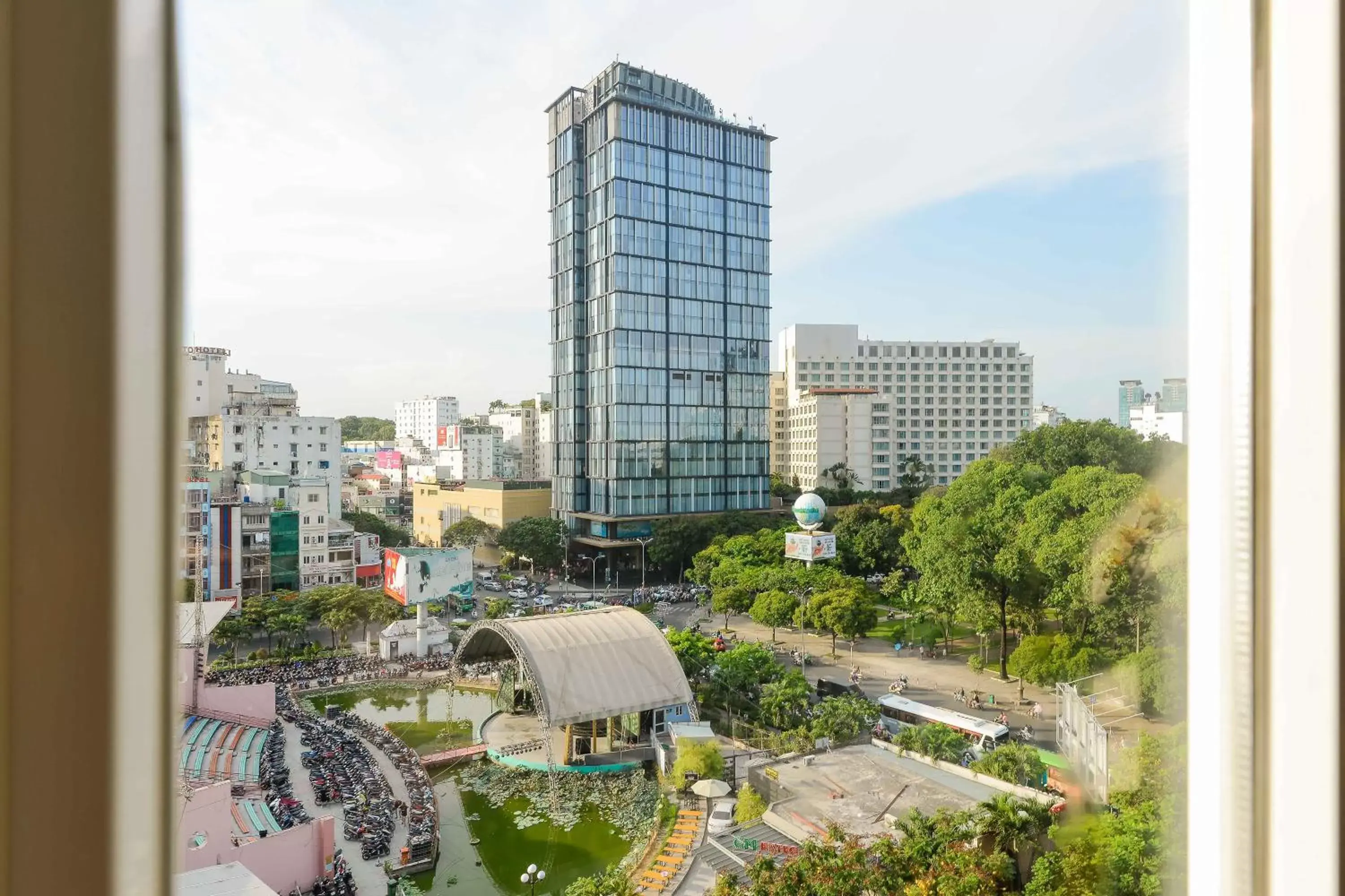 City view in Saigonciti Hotel A