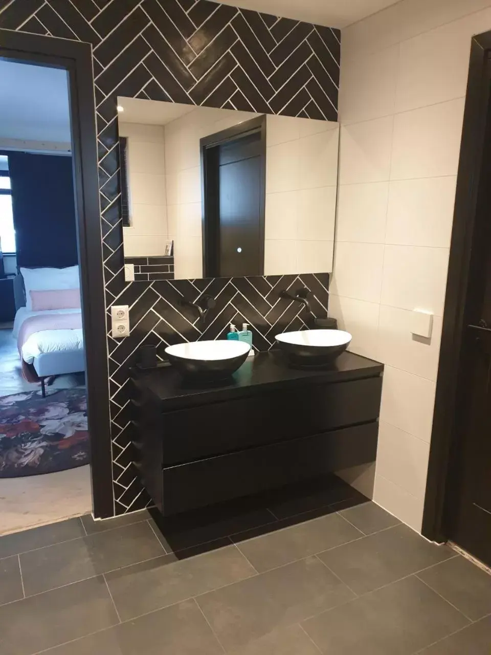 Bathroom in Ruunerwoldse Stekkie met eigen badkamer