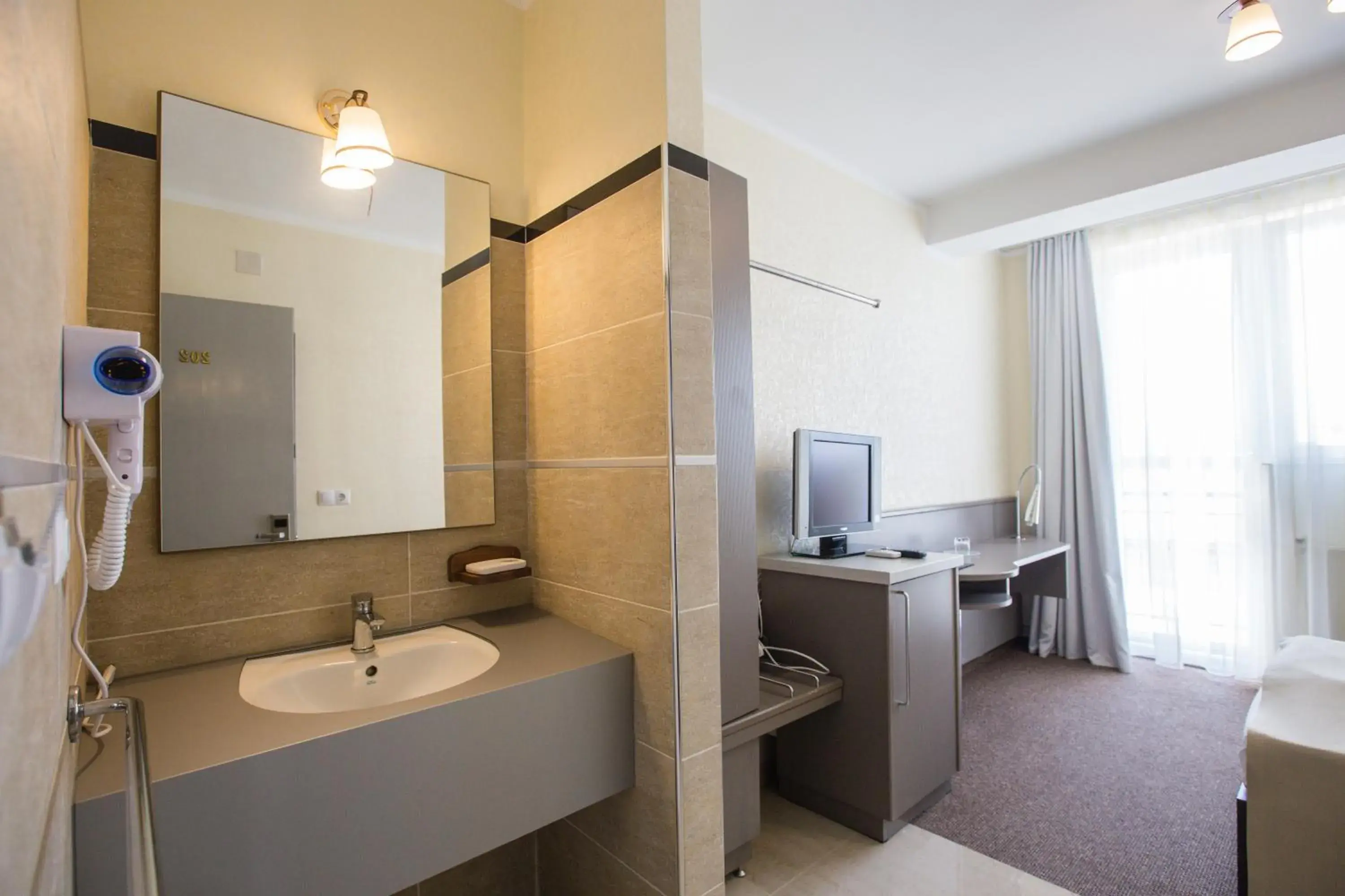 Bathroom in Hotel Seneca