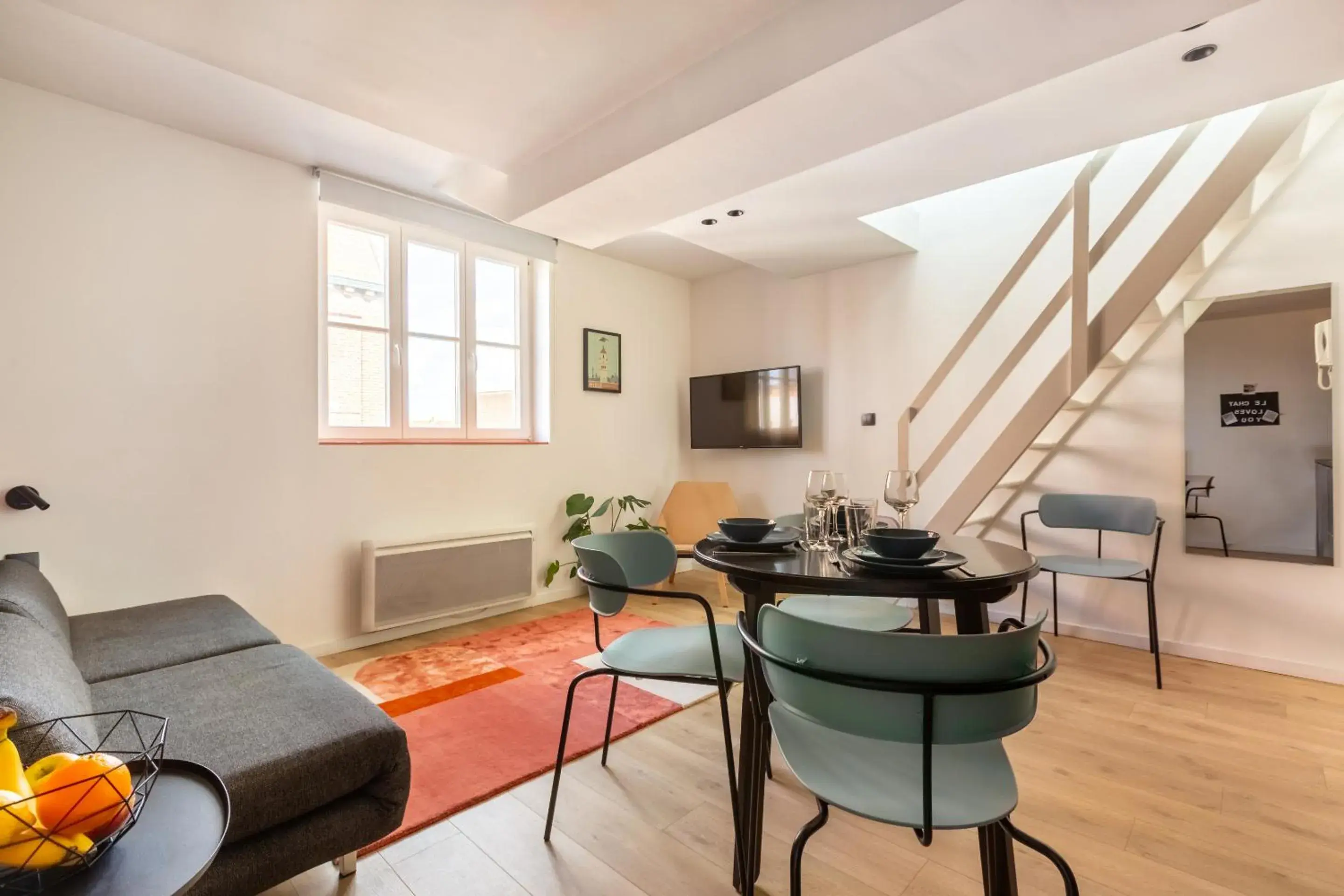 Living room, Seating Area in Le Chat Qui Dort - Vieux Lille II