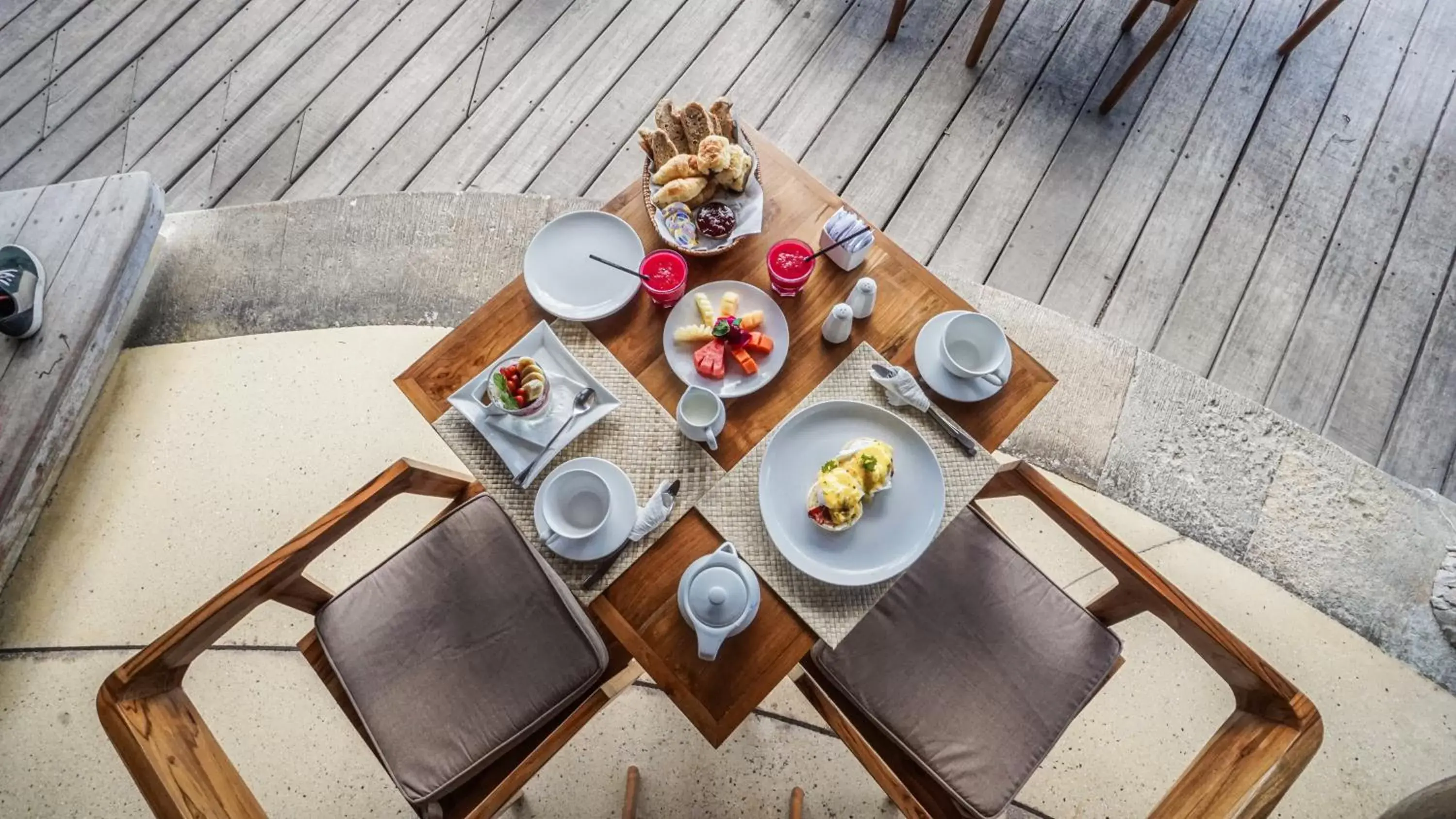 Breakfast in La Joya Balangan Resort Breakfast in La Joya Balangan Resort