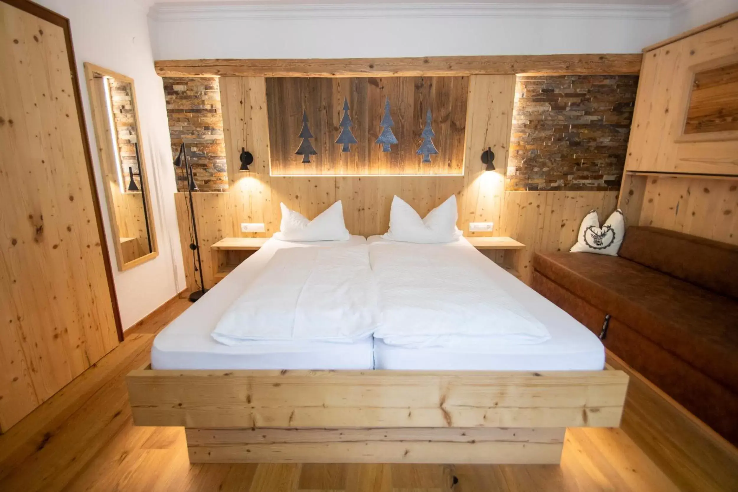 Bedroom, Bed in Aktivhotel Waldhof