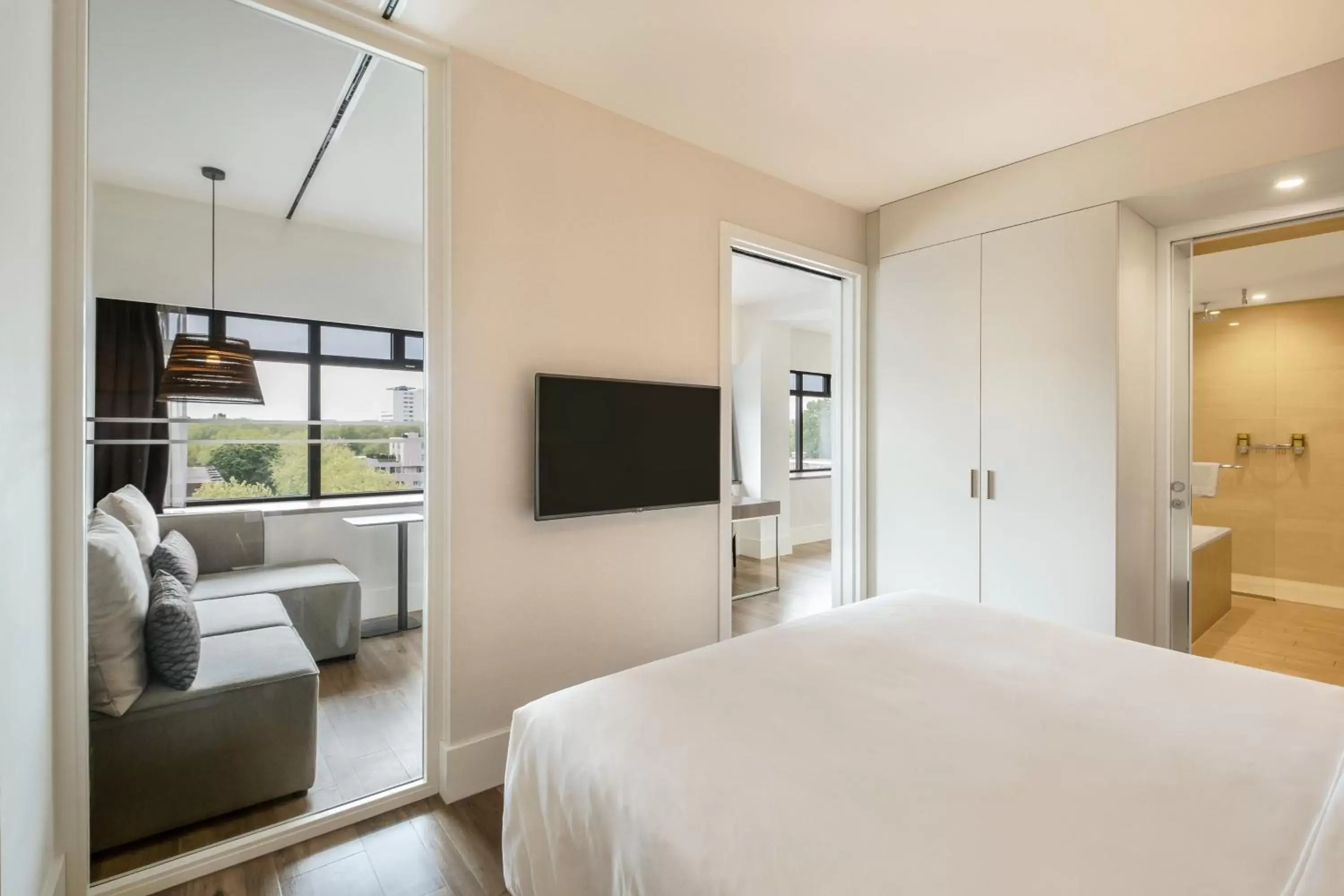 Bedroom in Element by Westin Amsterdam