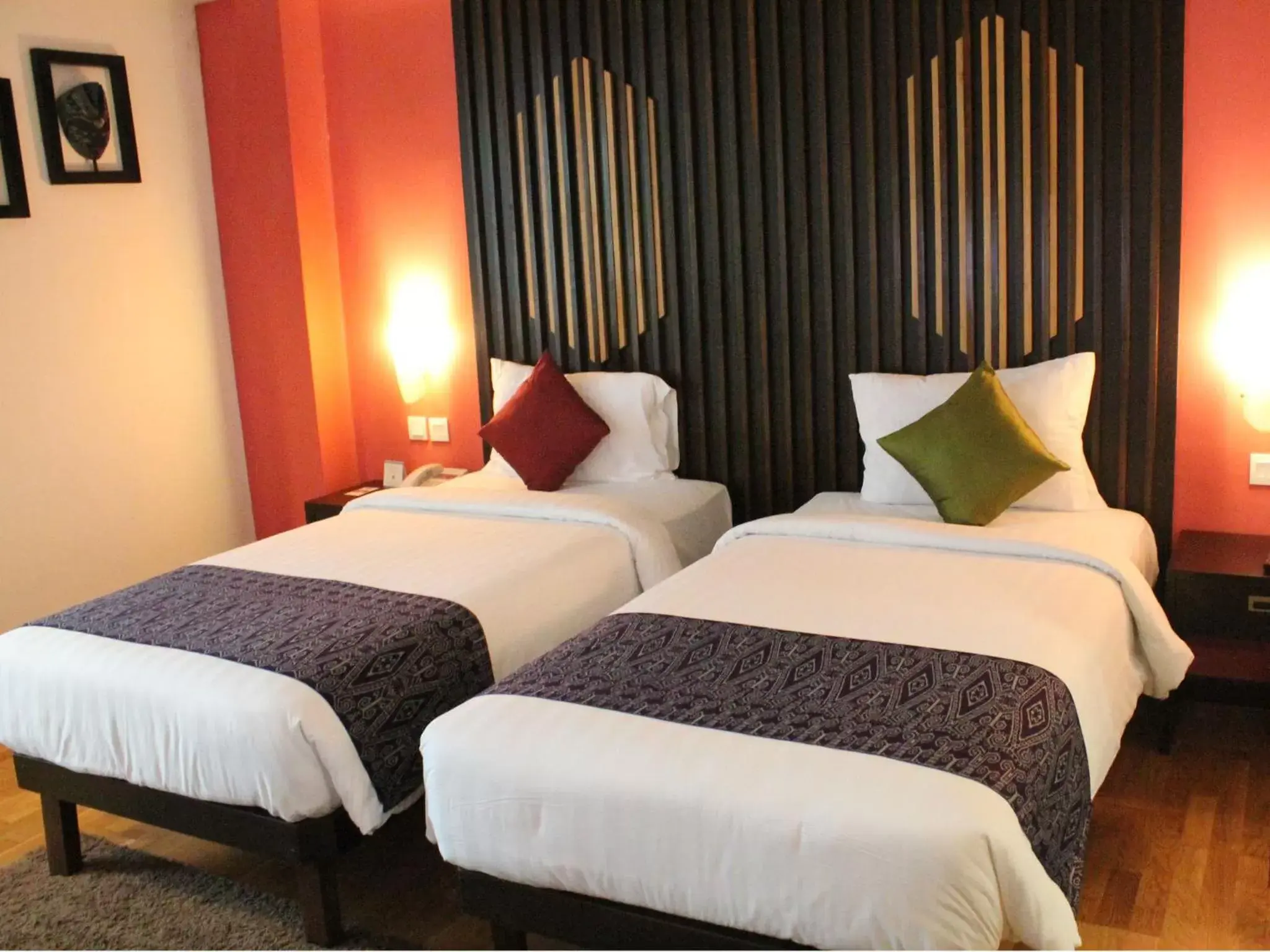 Bed in Mercure Pontianak City Center