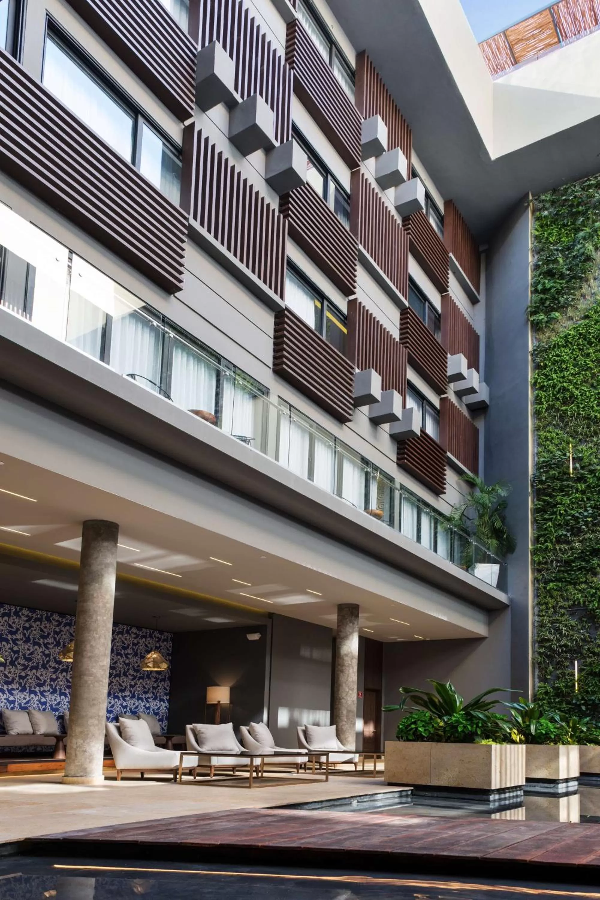 Patio in The Fives Downtown Hotel & Residences, Curio Collection by Hilton