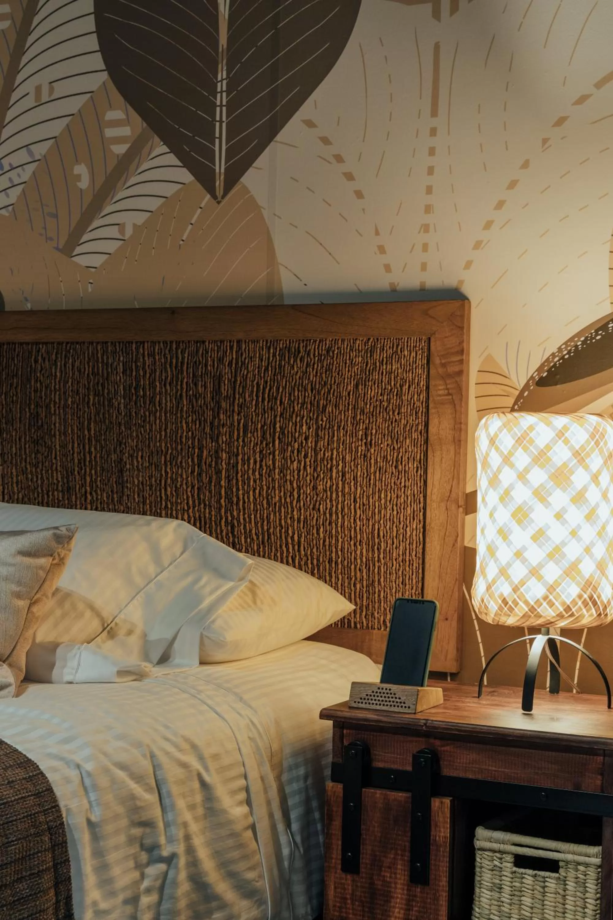 Decorative detail, Bed in Sui Boutique Hotel