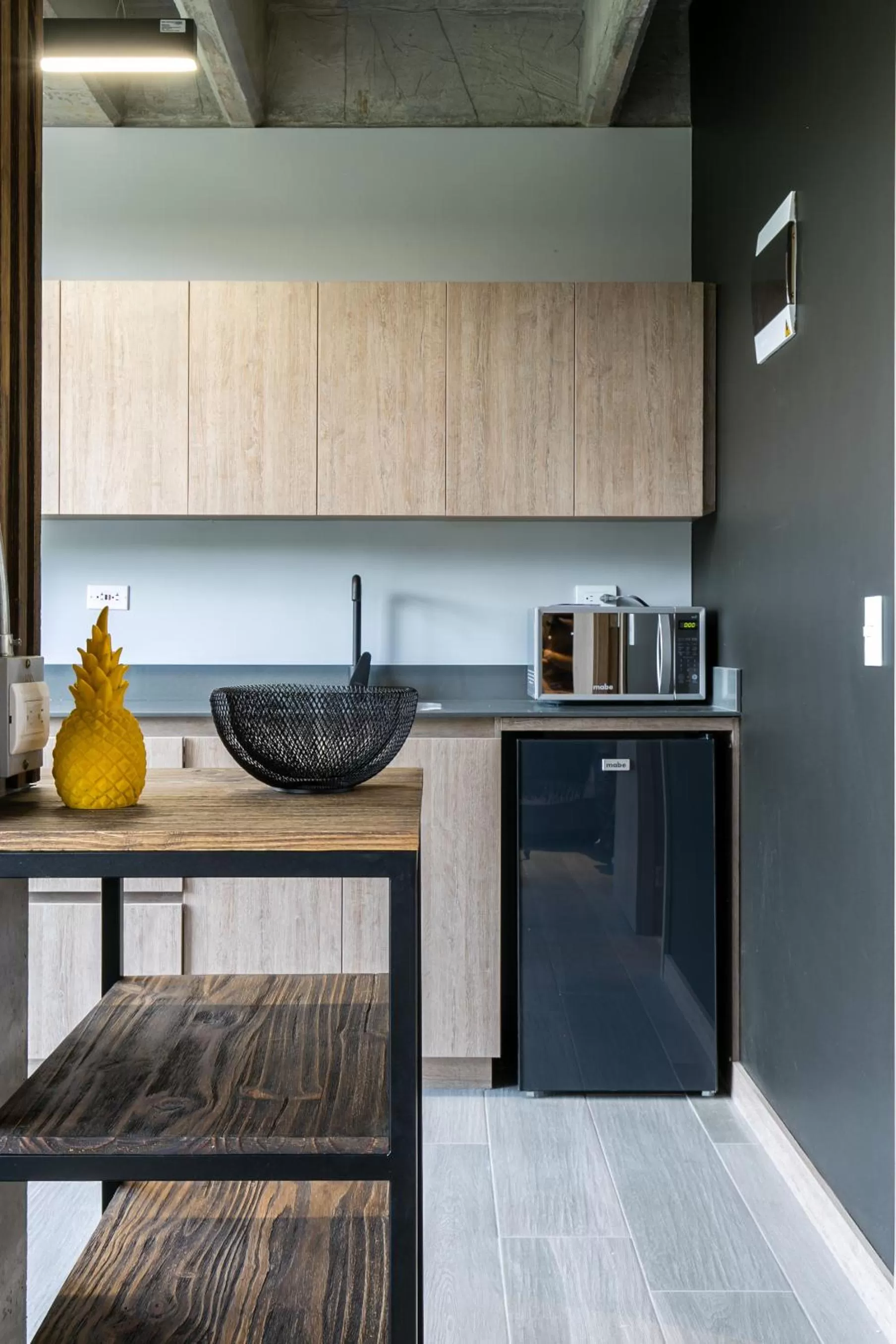 Kitchen or kitchenette in Factory Lofts Hotel