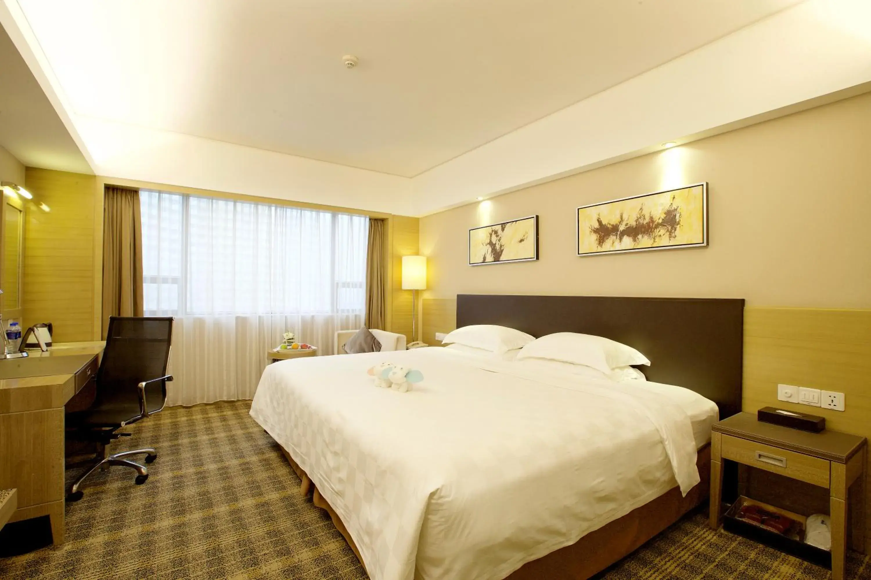 Bed in Grand Skylight Hotel Shenzhen (Huaqiang NorthBusiness Zone)