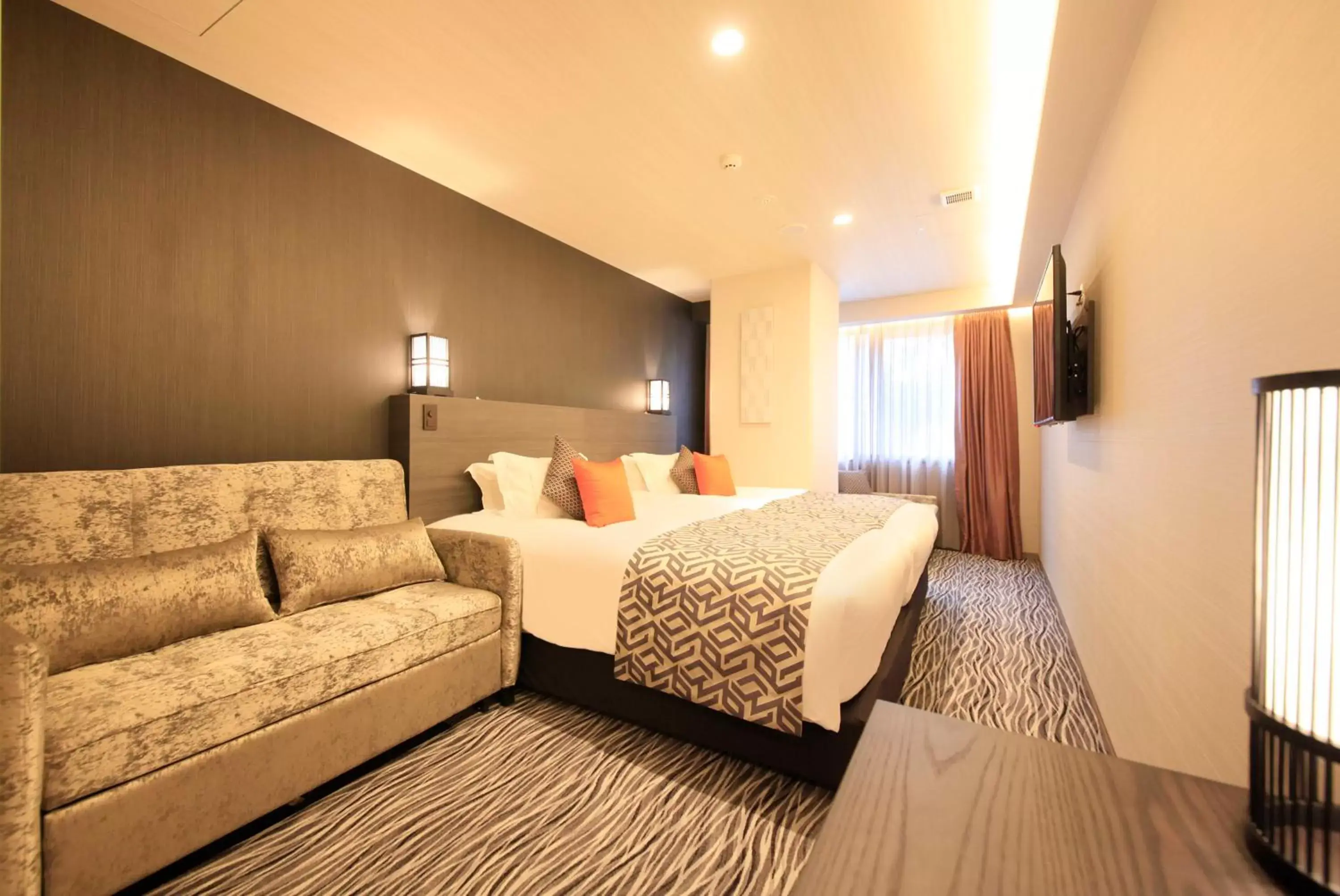 Photo of the whole room, Bed in Centurion Hotel Classic Nara Station Photo of the whole room, Bed in Centurion Hotel Classic Nara Station