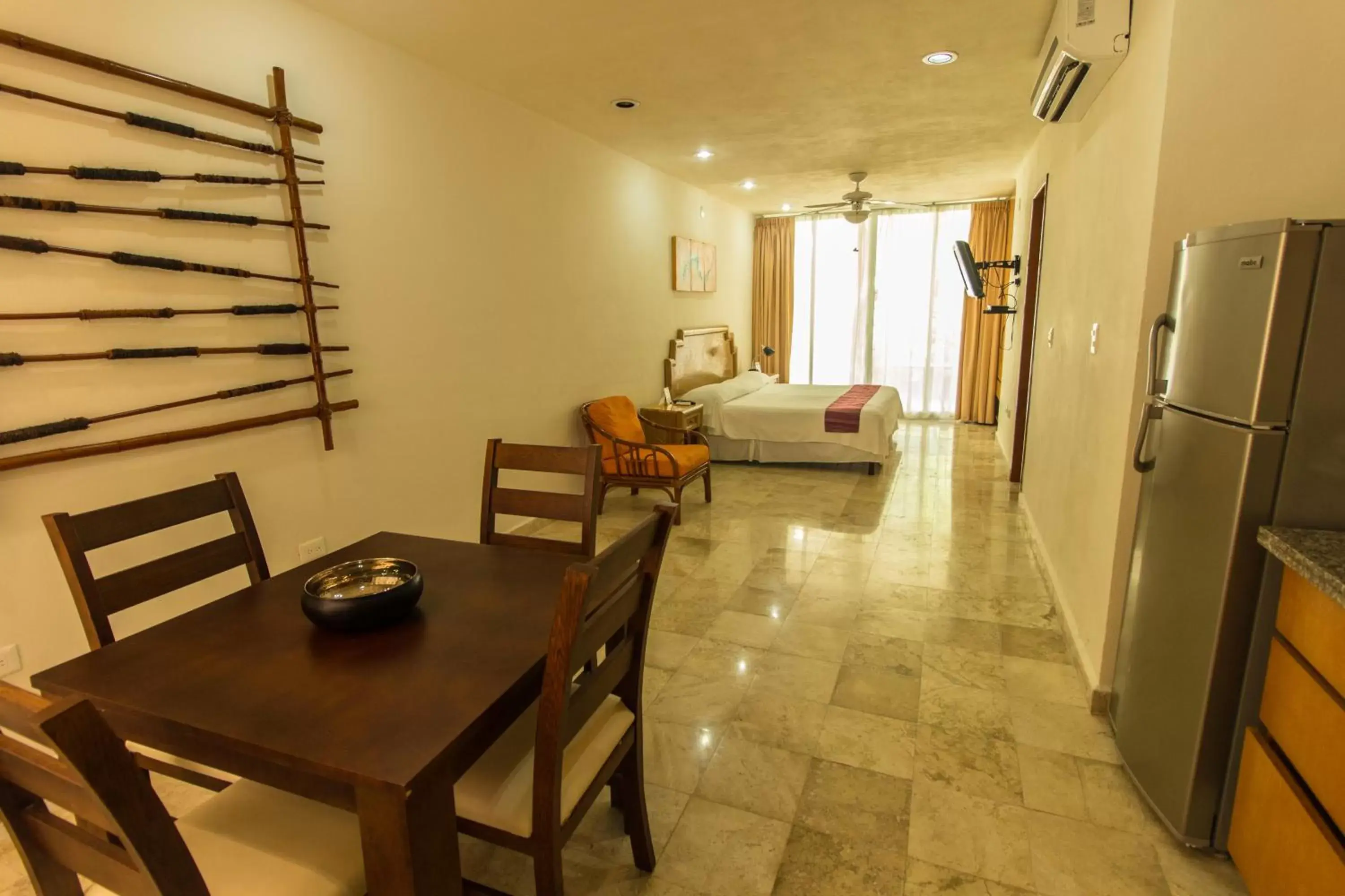 Living room, Dining Area in Coral Maya Stay Suites