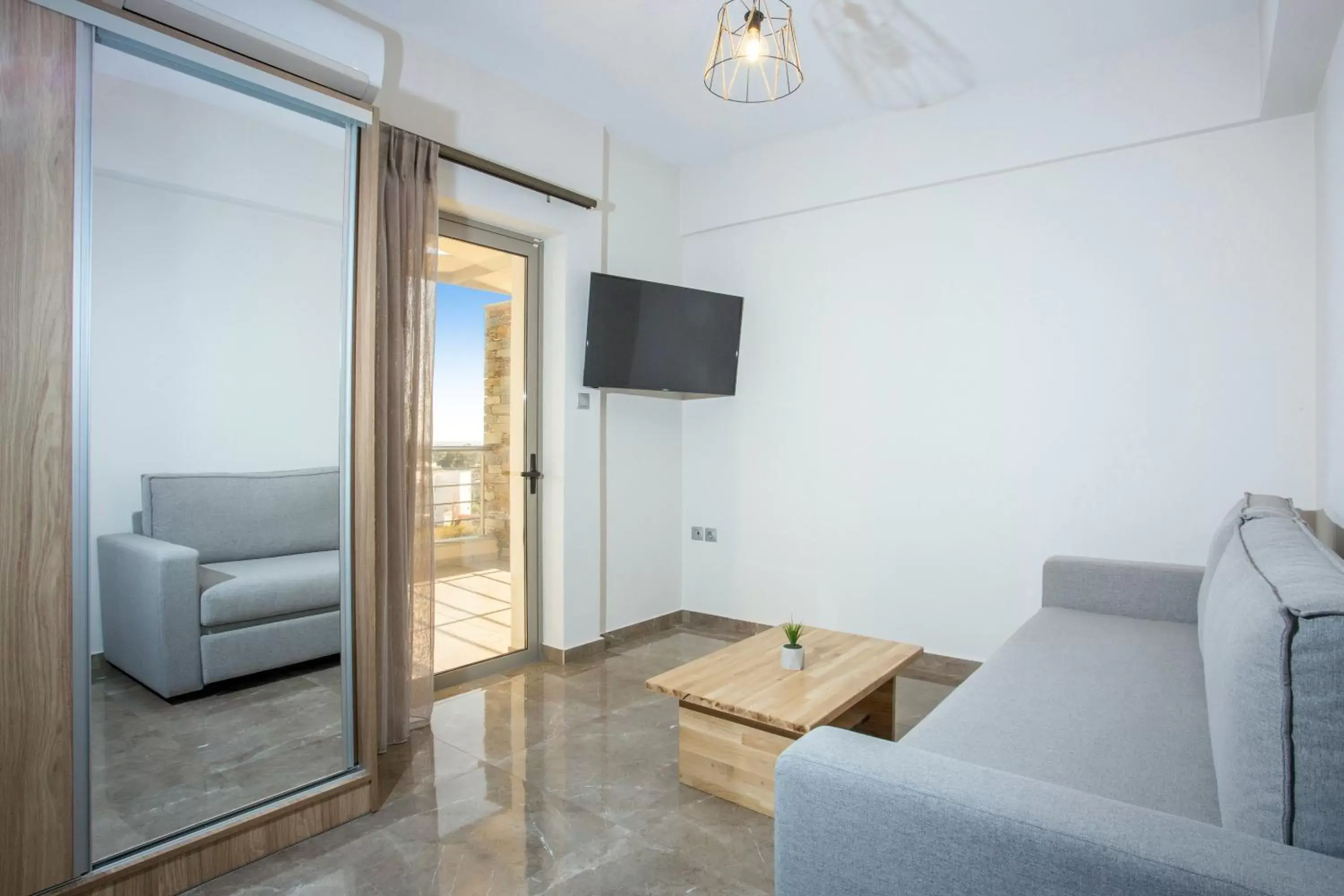 Living room, Seating Area in Vardians Villas & Suites