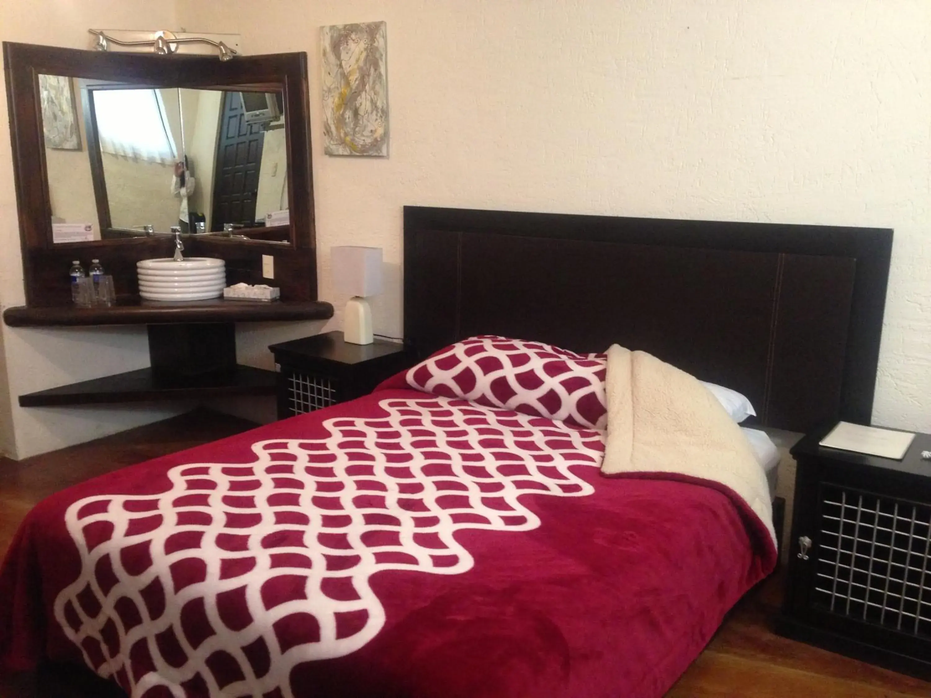 Bedroom, Bed in Casa Blanca San Miguel