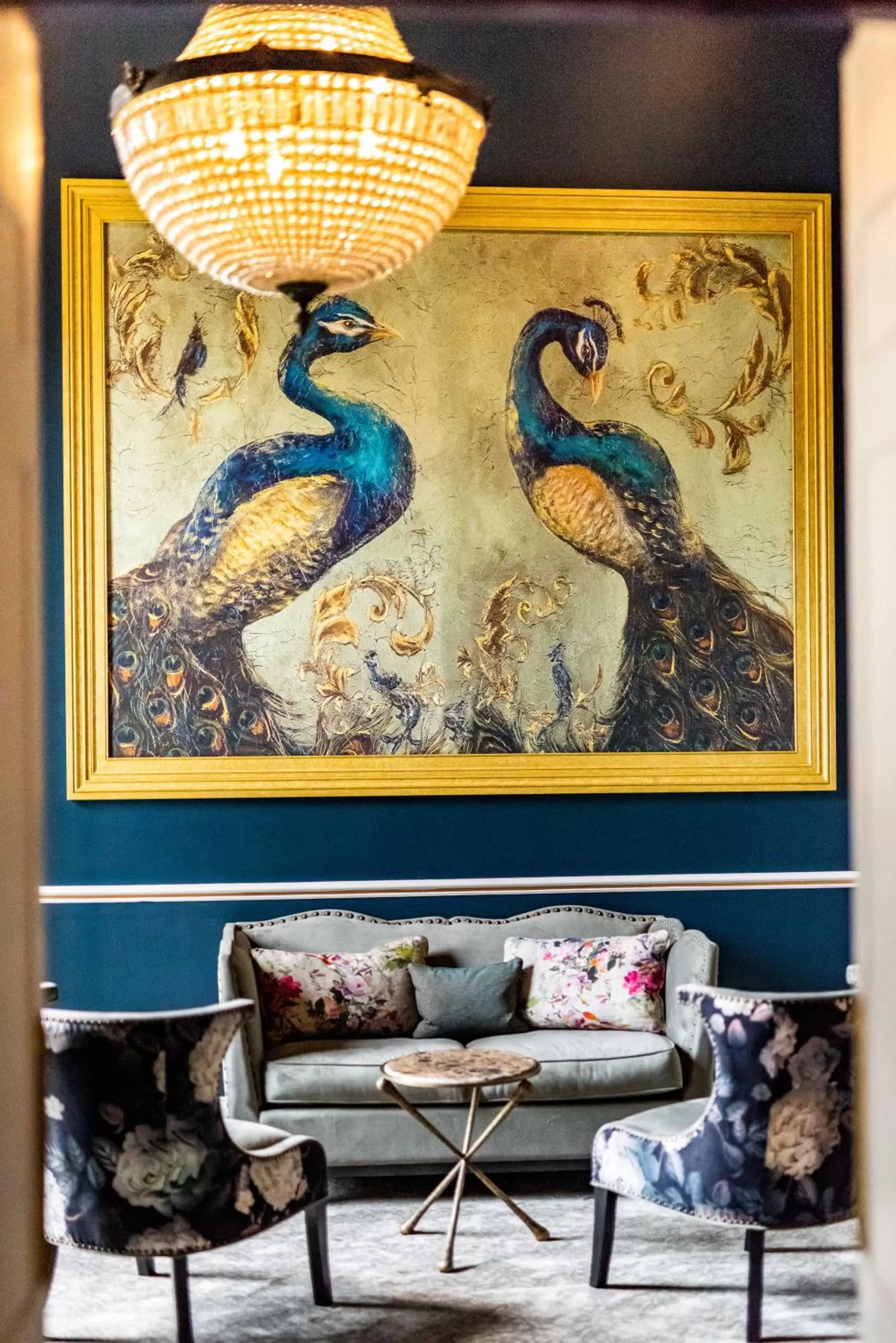 Decorative detail in Melville Castle Hotel