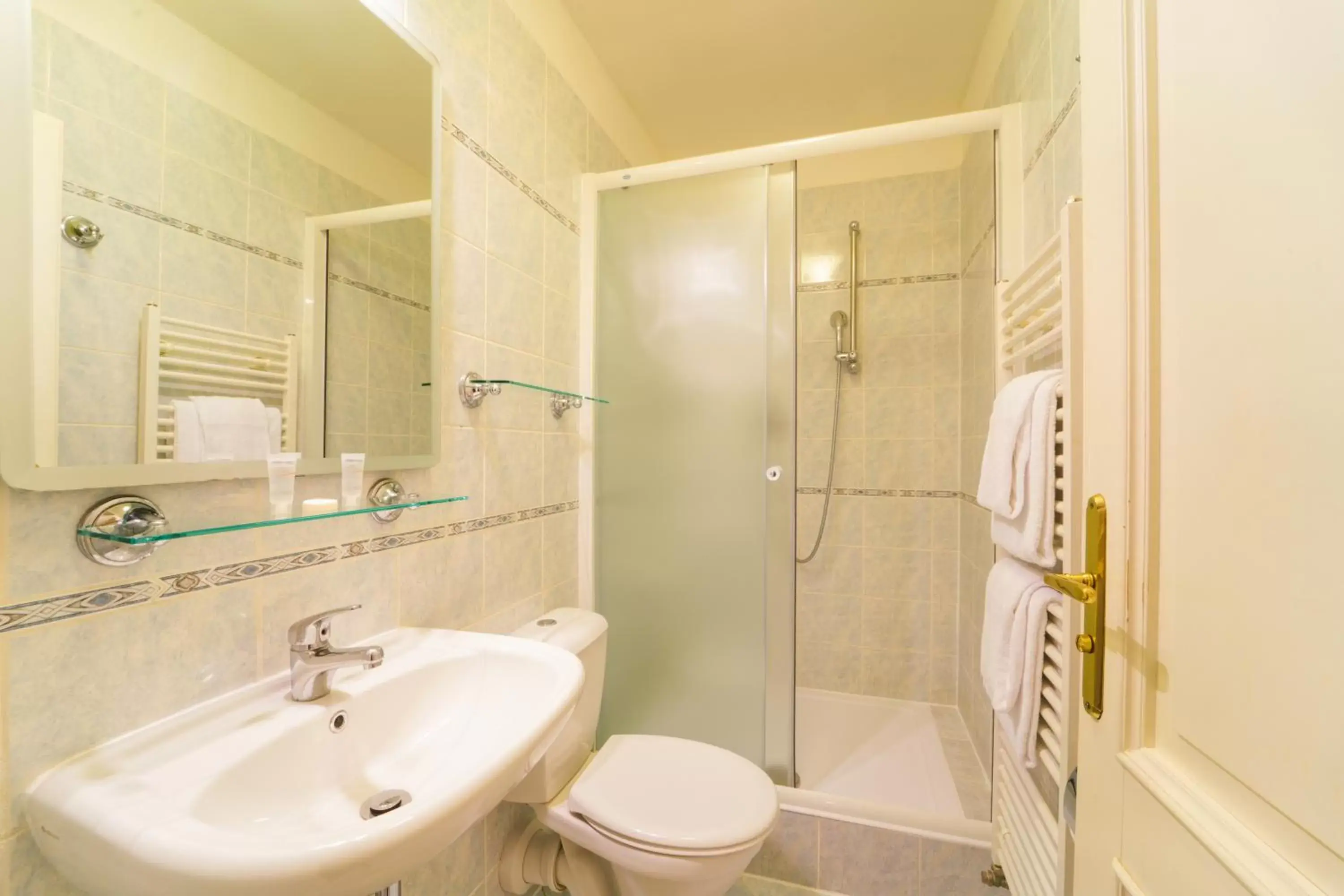 Shower, Bathroom in Hotel St George - Czech Leading Hotels