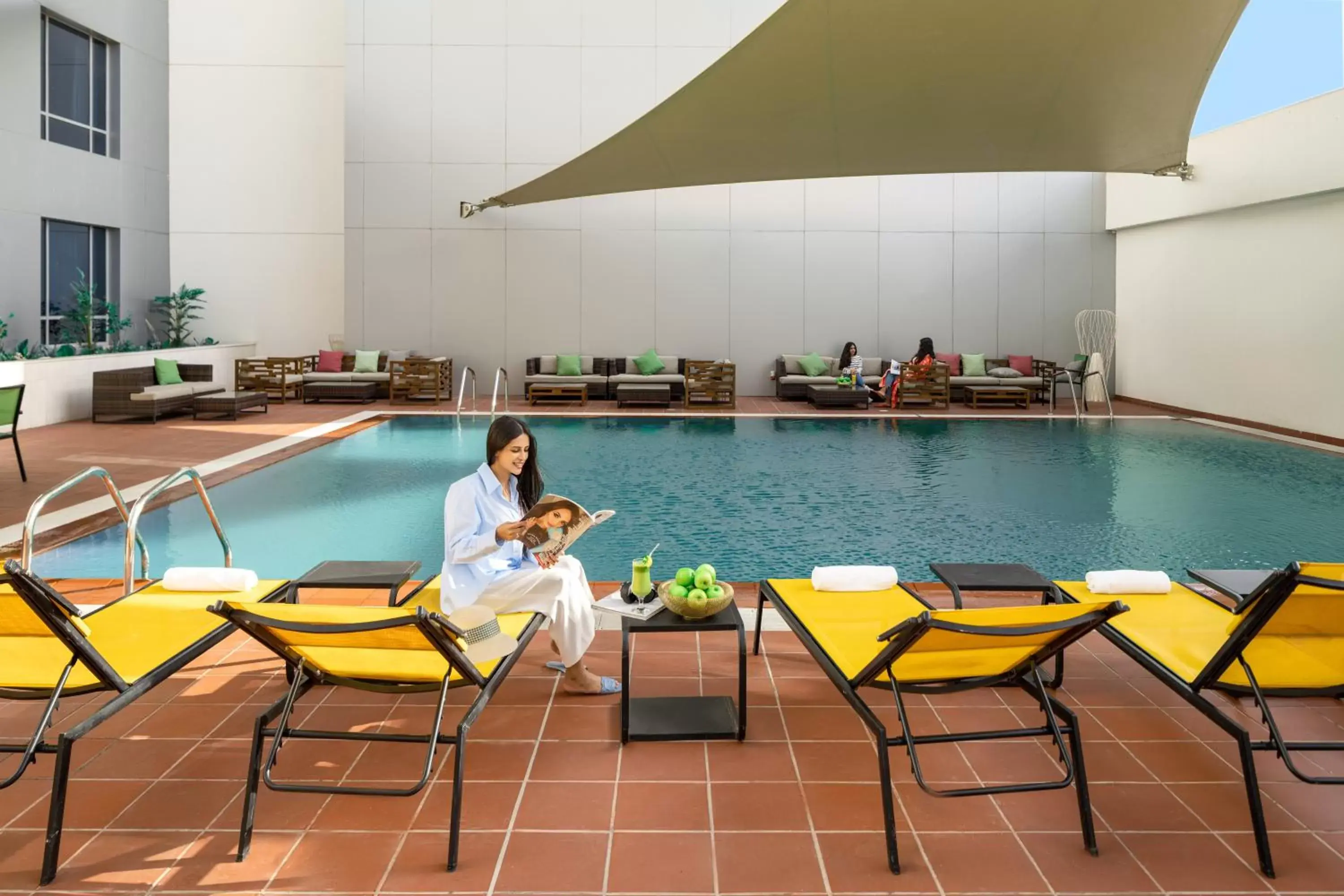 Swimming pool in ibis Jeddah City Center Swimming pool in ibis Jeddah City Center