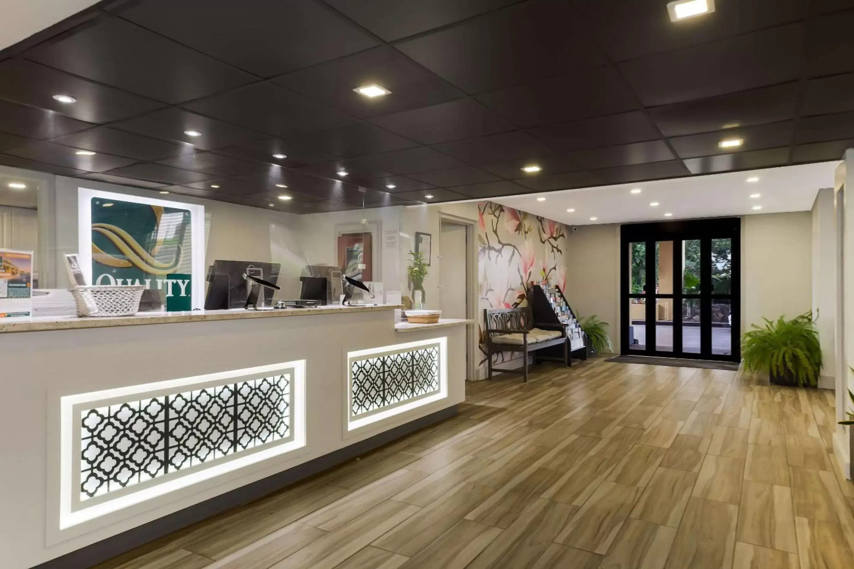 Lobby or reception in Quality Inn Coliseum Lobby or reception in Quality Inn Coliseum