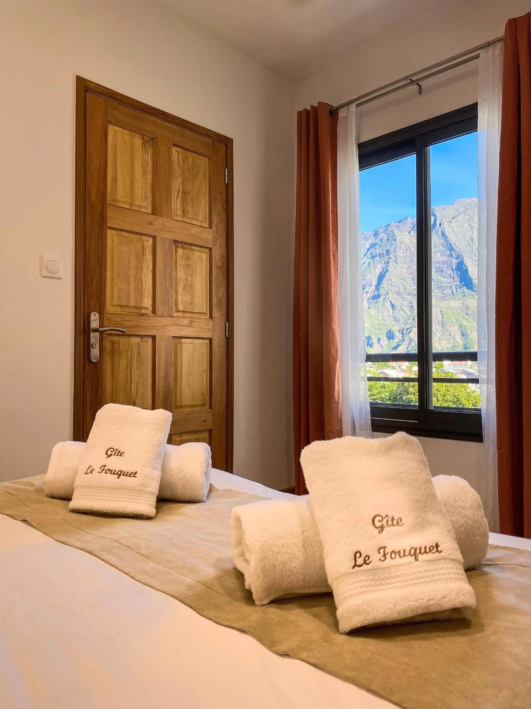 Bed in Gîte le Fouquet