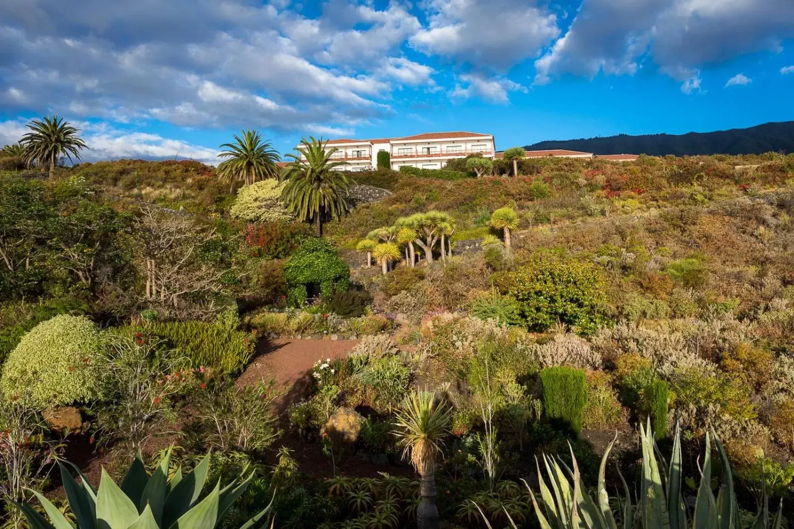 Garden in Parador de La Palma