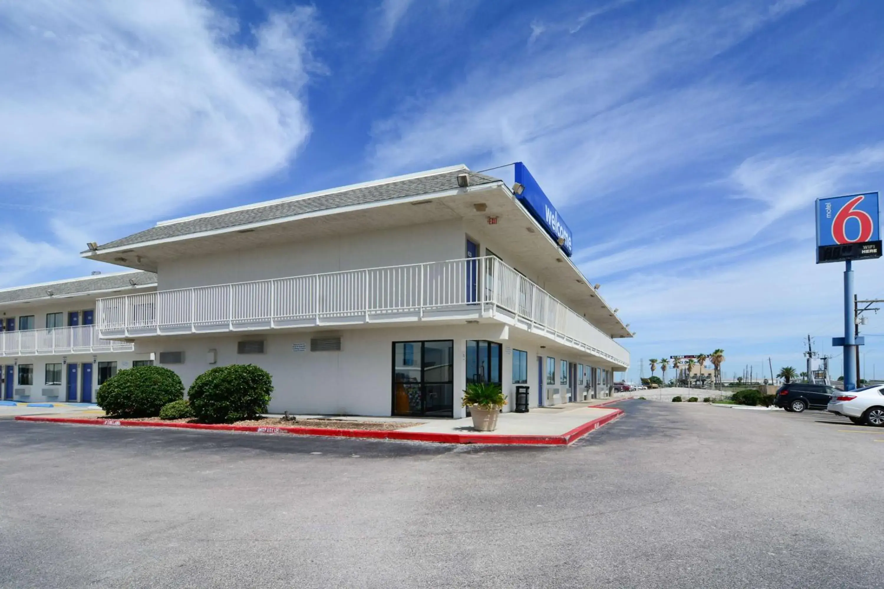Property Building in Motel 6-Galveston, TX