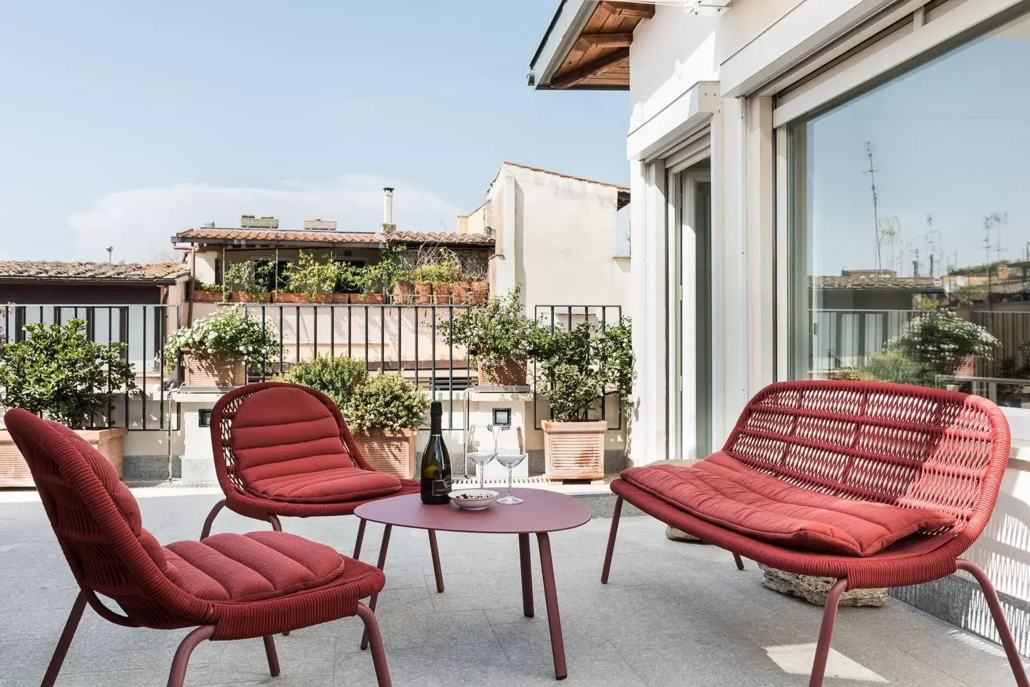 Balcony/Terrace in Palazzo Delle Pietre - Luxury Apartments