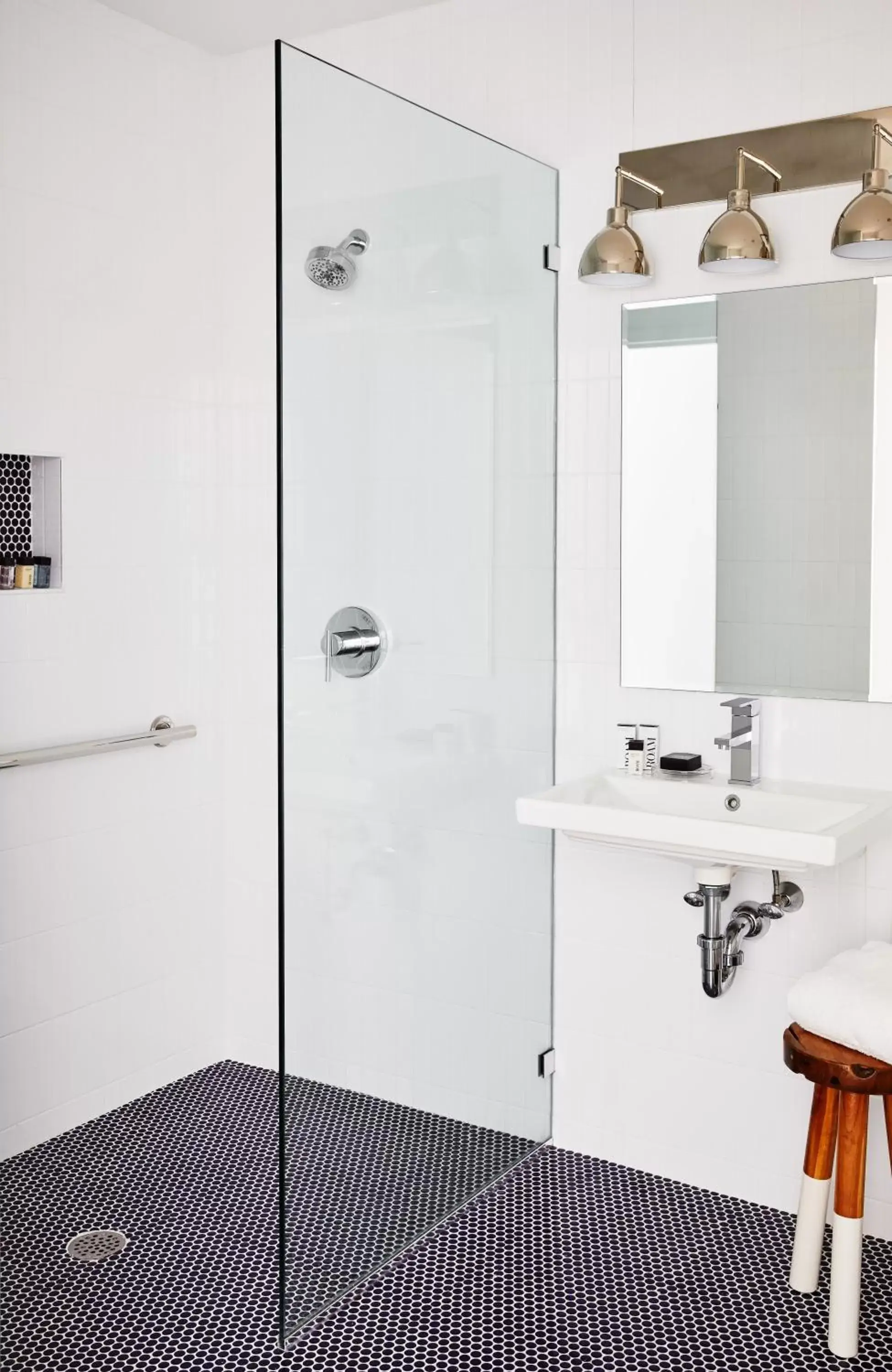 Bathroom in The Menhaden Hotel