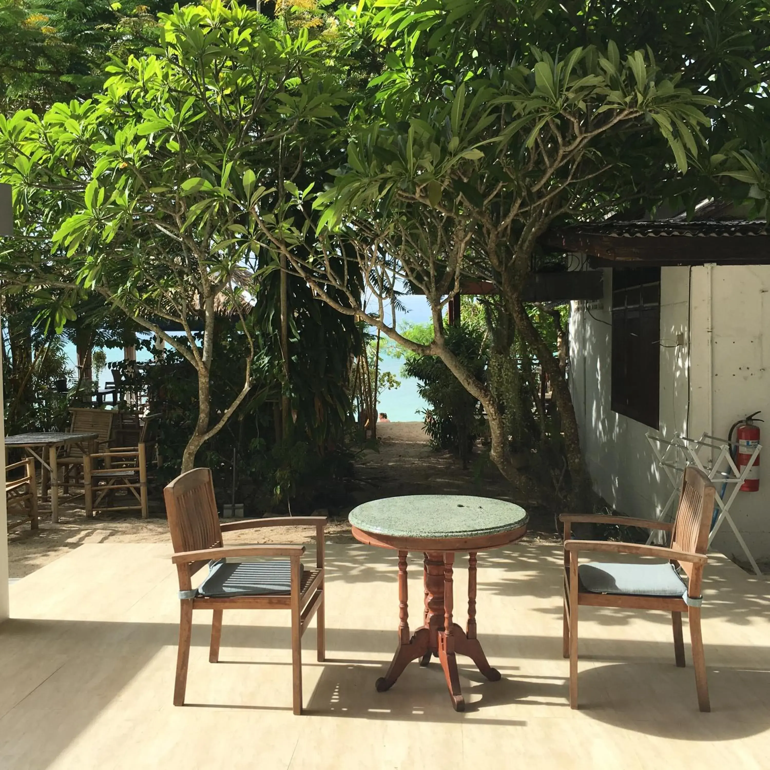 Patio, Seating Area in Bangpo Village