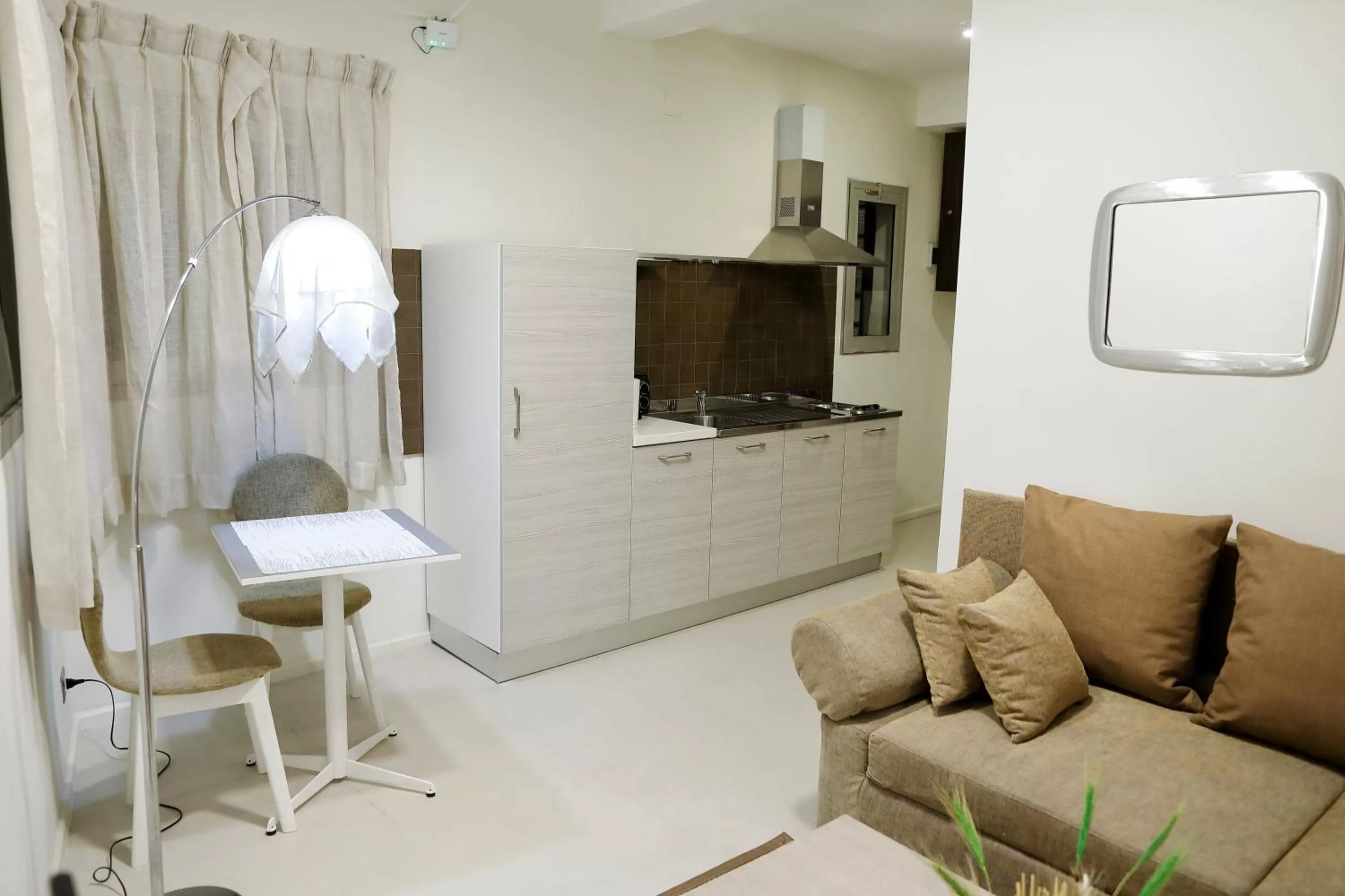 Kitchen or kitchenette in Hotel La Villette