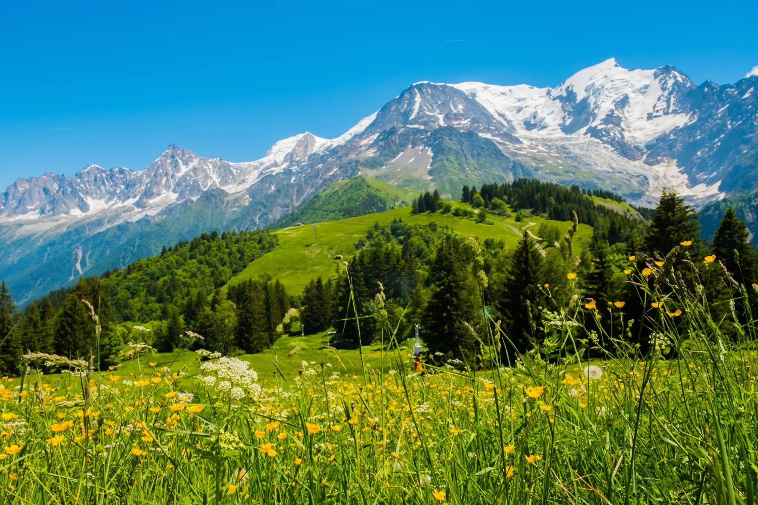 Mountain view, Natural Landscape in Novotel Megève Mont-Blanc