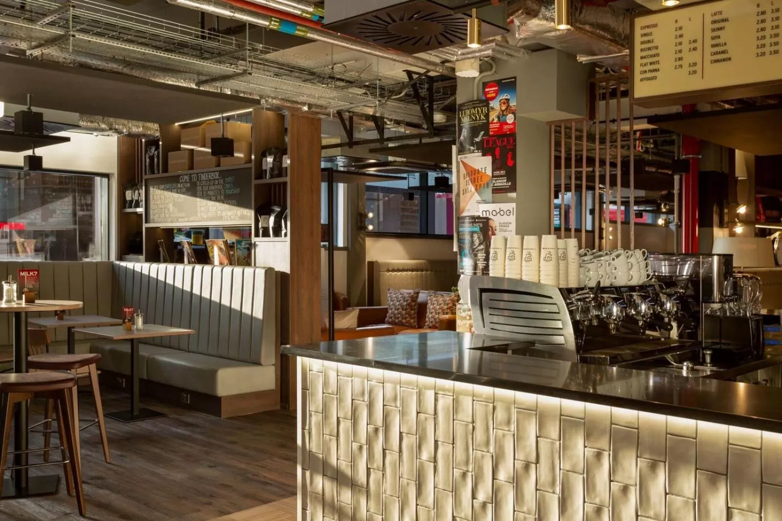 Restaurant/places to eat in ibis Styles Glasgow Central