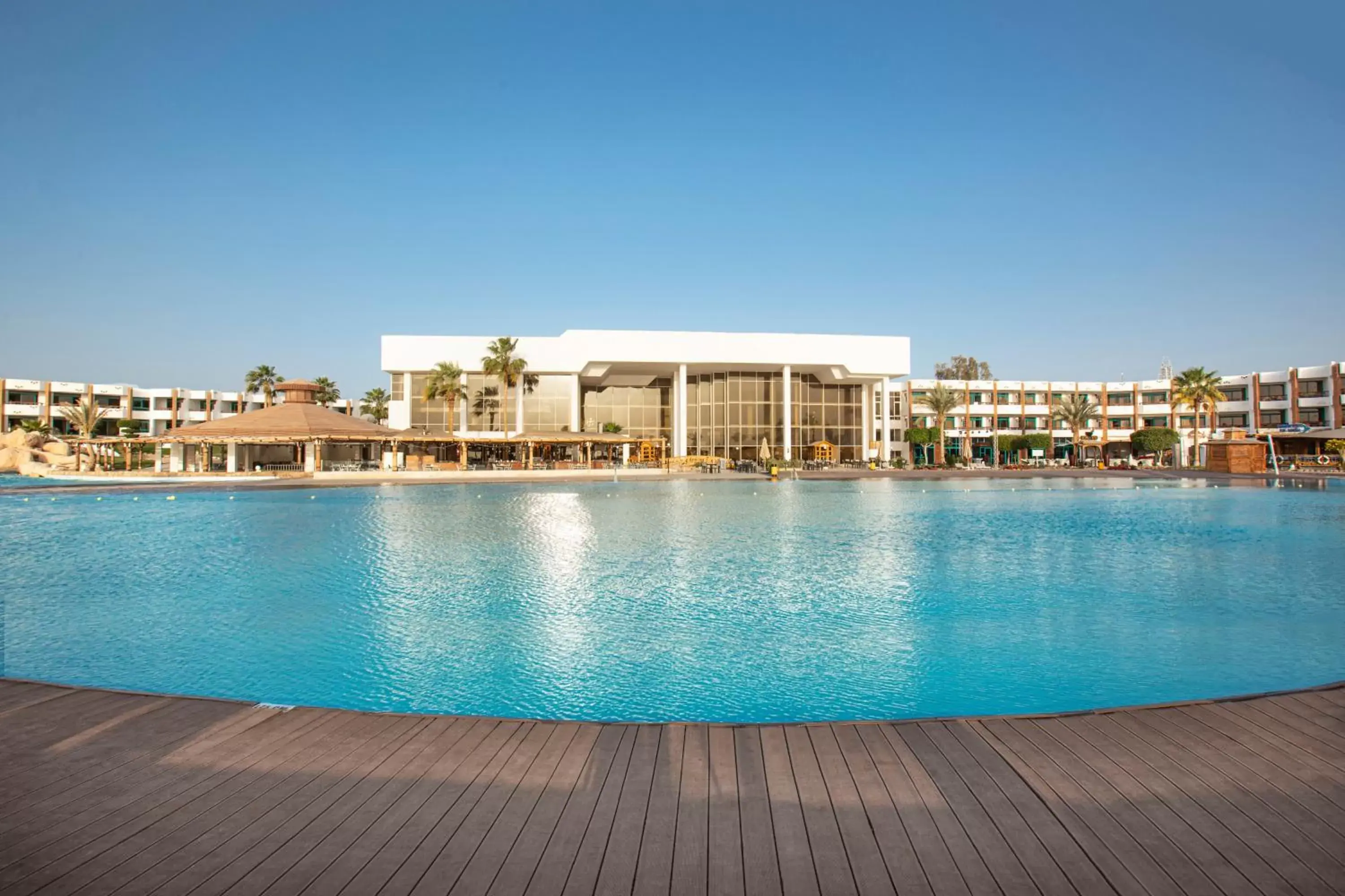 Property building, Swimming Pool in Pyramisa Beach Resort Sharm El Sheikh