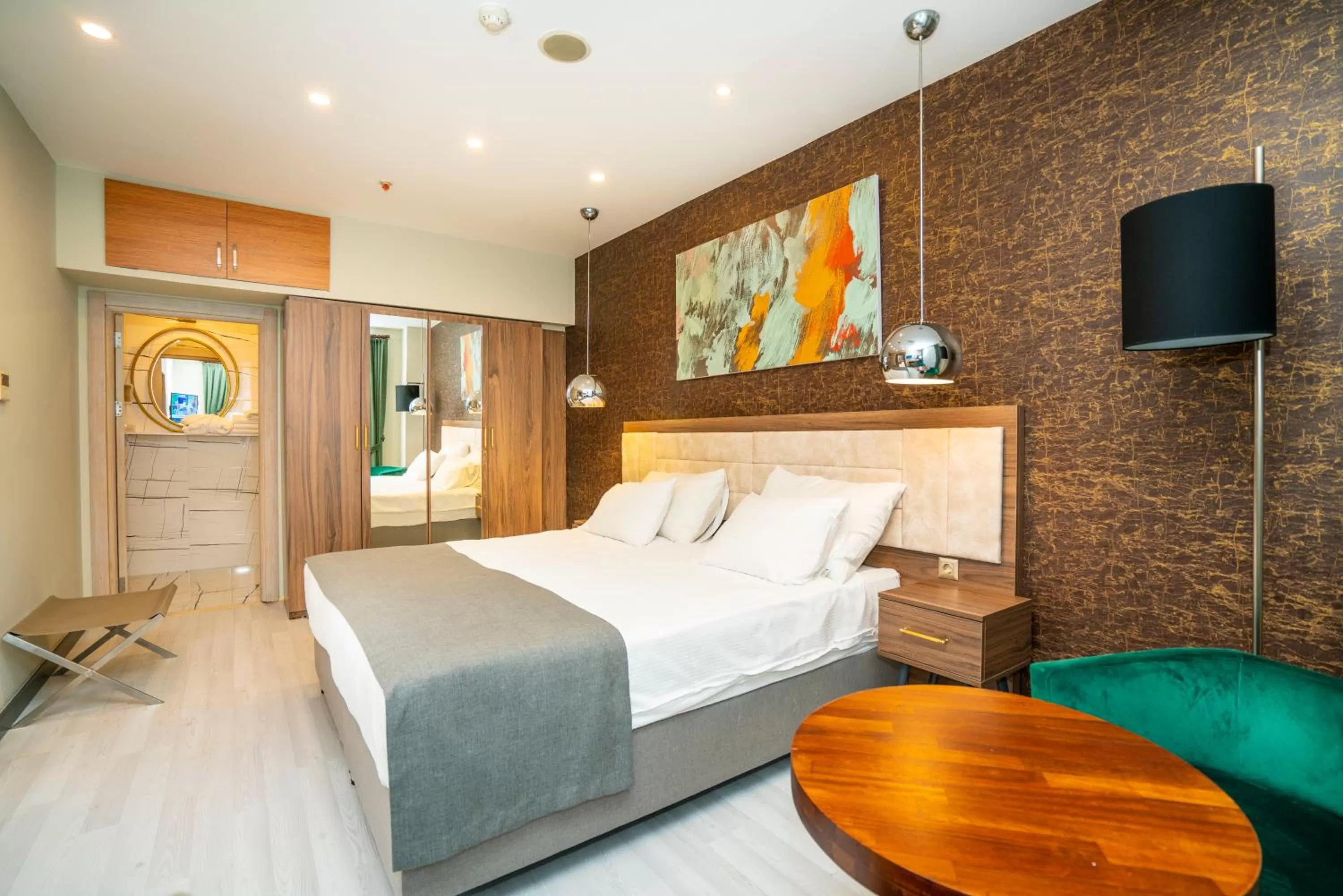 Bedroom, Bed in The Gate Ataşehir Finance Centre