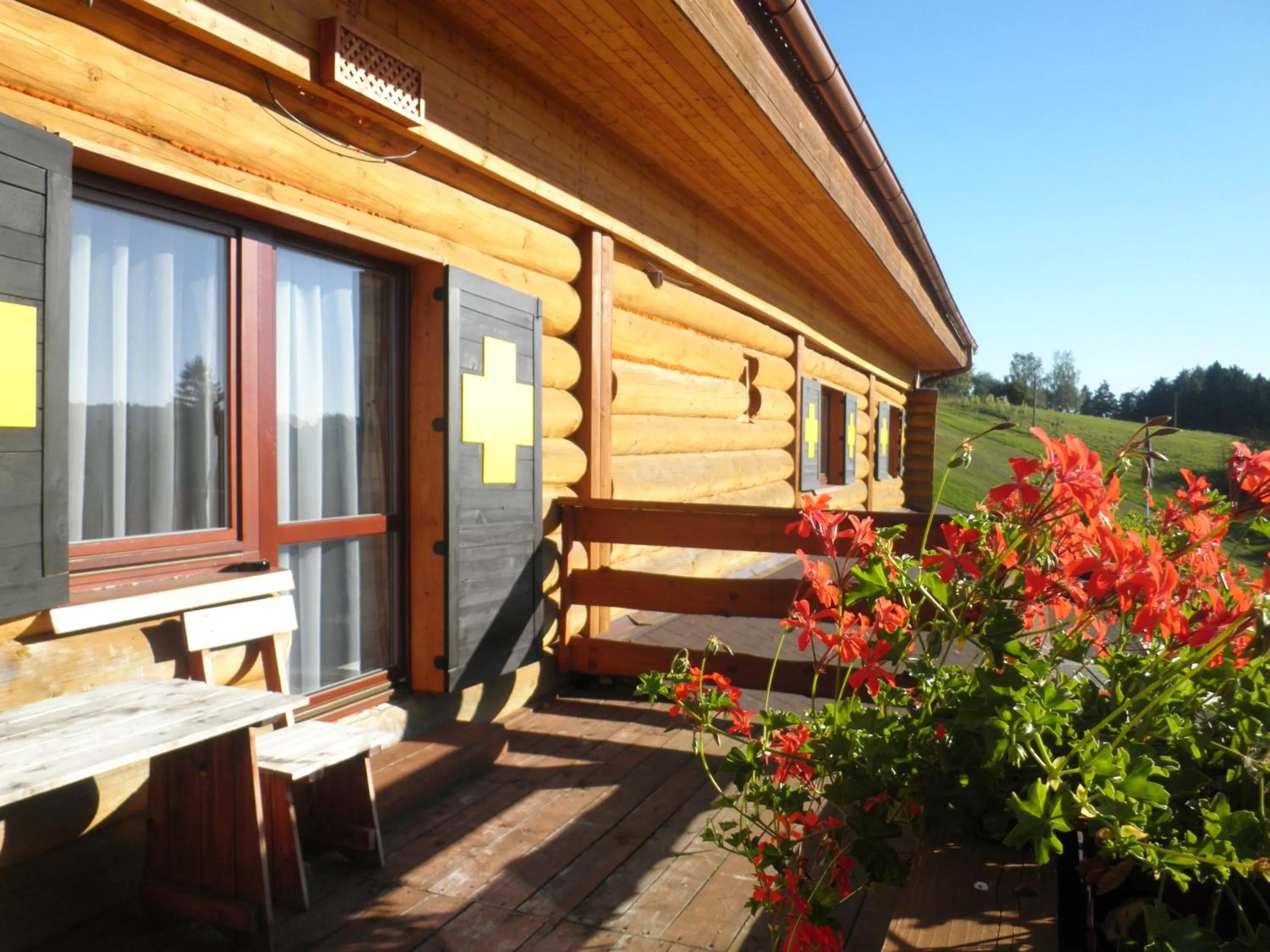 Balcony/Terrace in Sport-hotel Šibeniční vrch