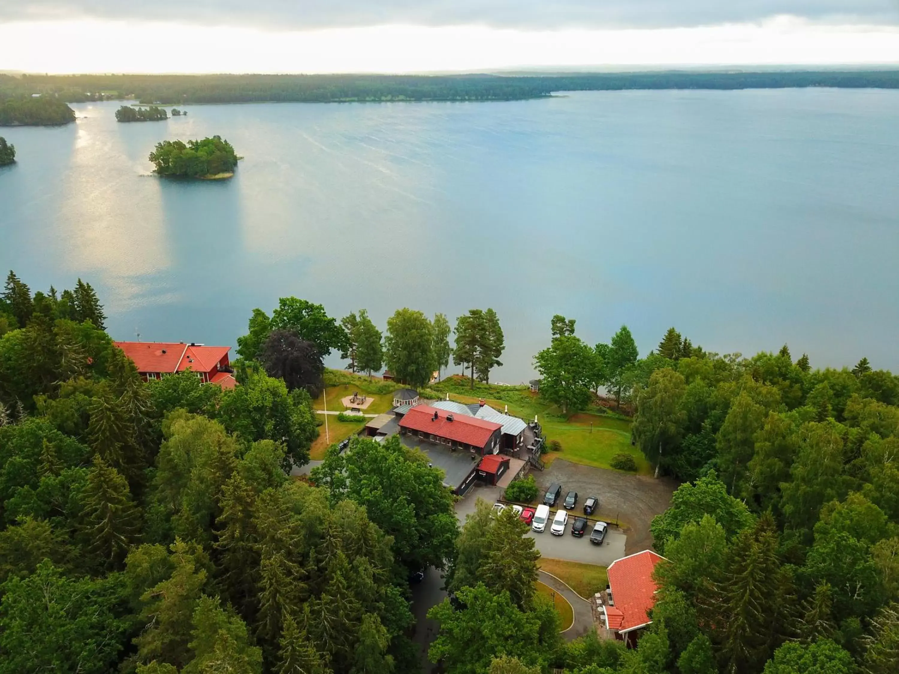 Bird's eye view, Bird's-eye View in Hotel Ullinge