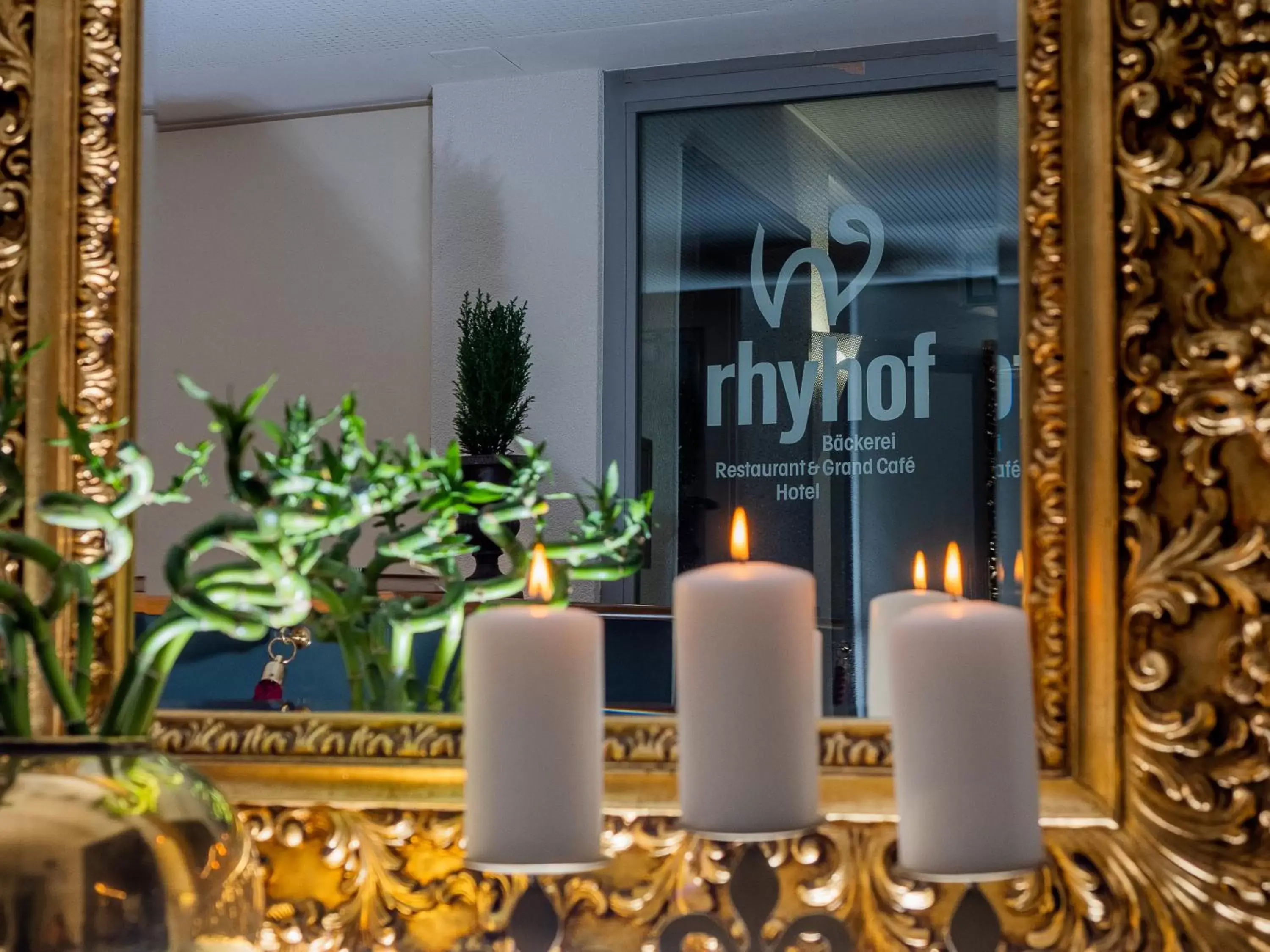 Lobby or reception in Hotel Rhyhof