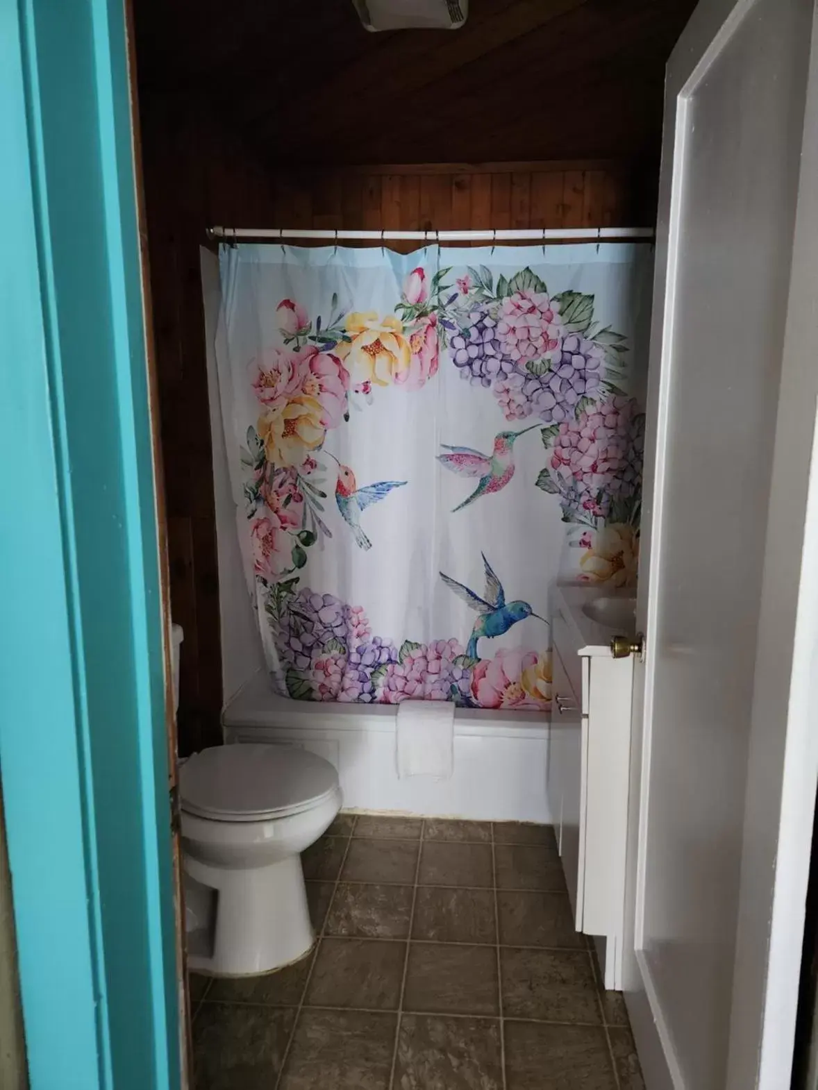 Bathroom in Little River Motel Saint Regis