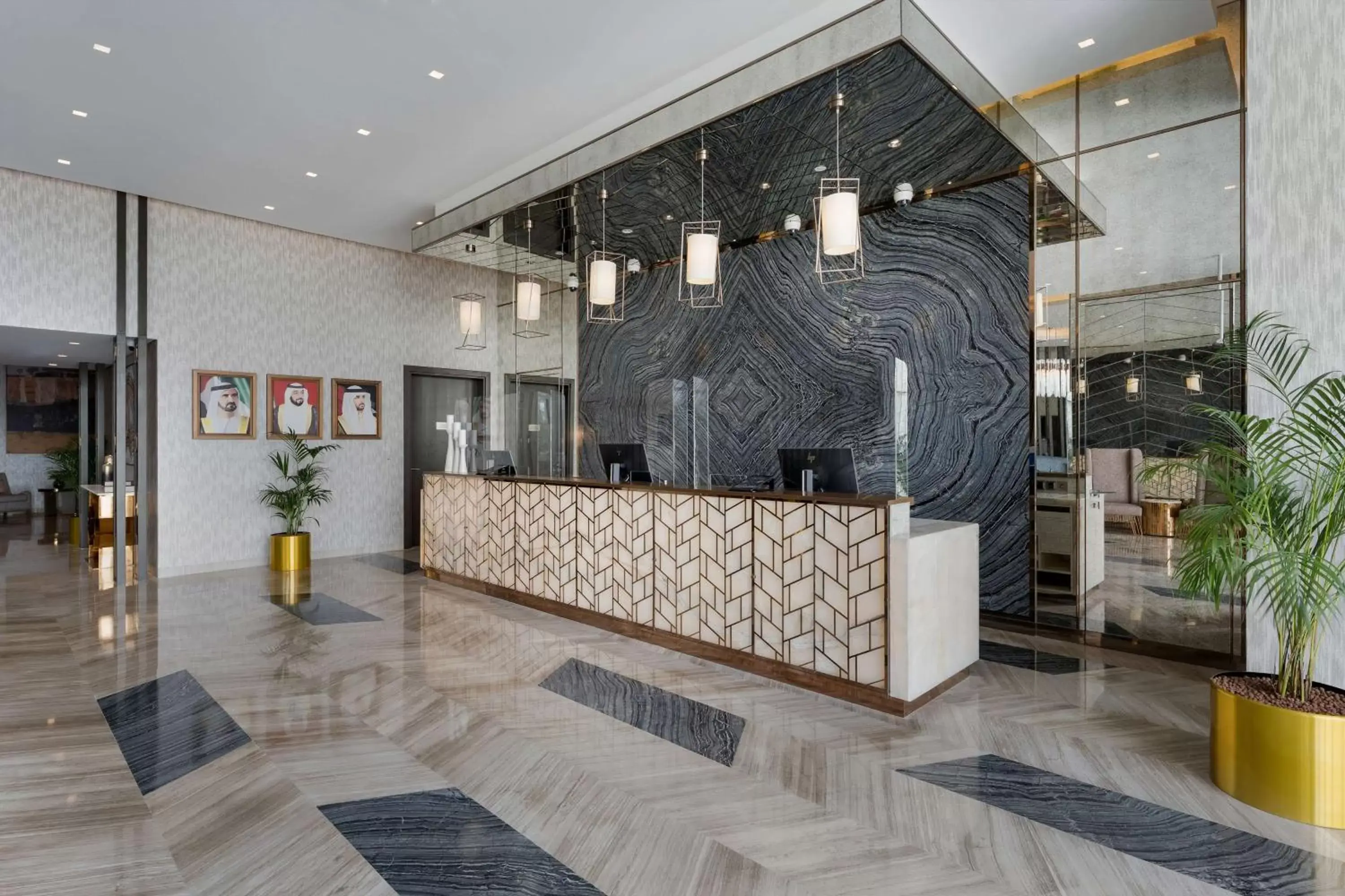 Lobby or reception, Lobby/Reception in Radisson Dubai Damac Hills