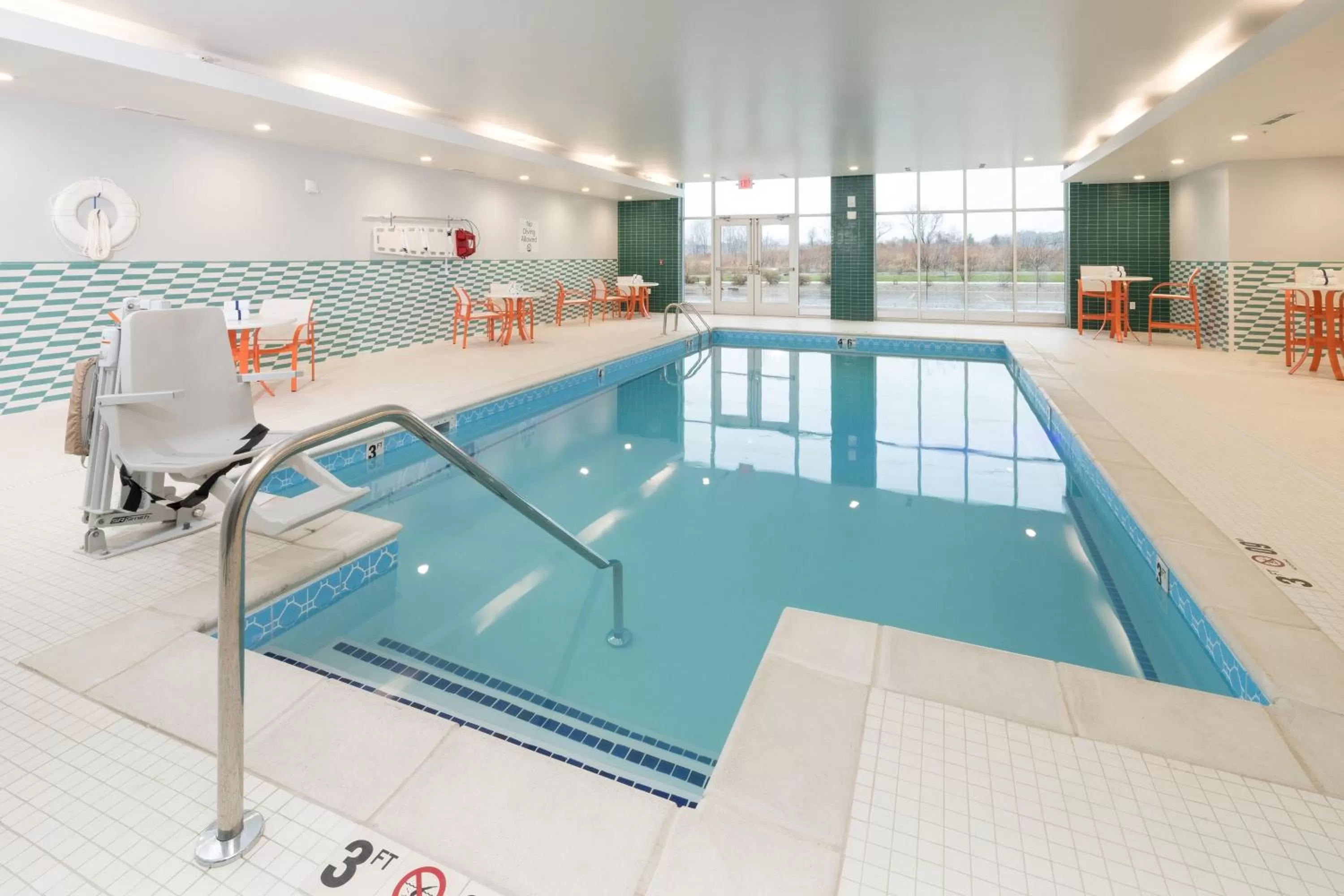 Swimming pool in Holiday Inn - Kalamazoo West by IHG
