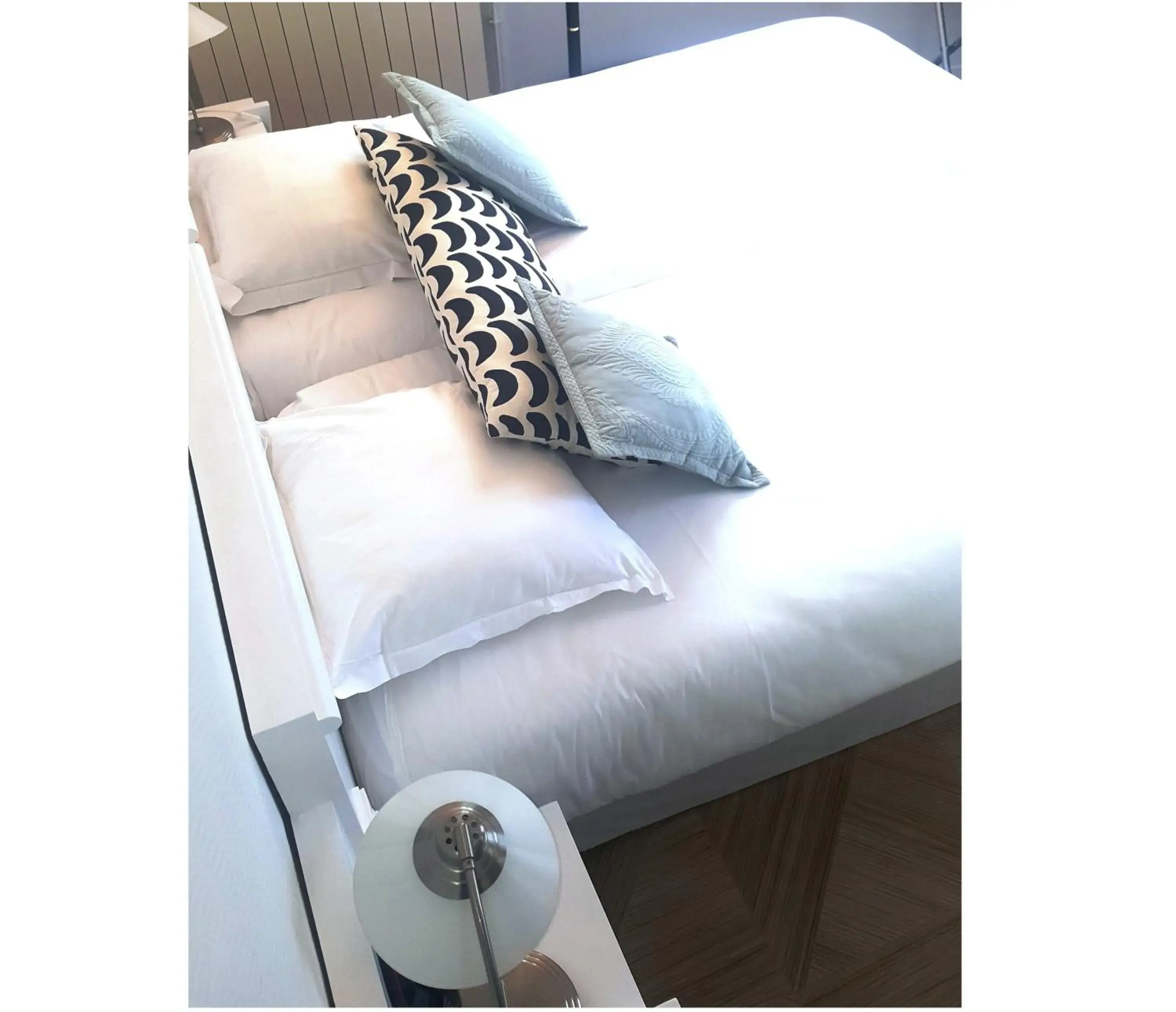 Bed in Hotel De L'Europe