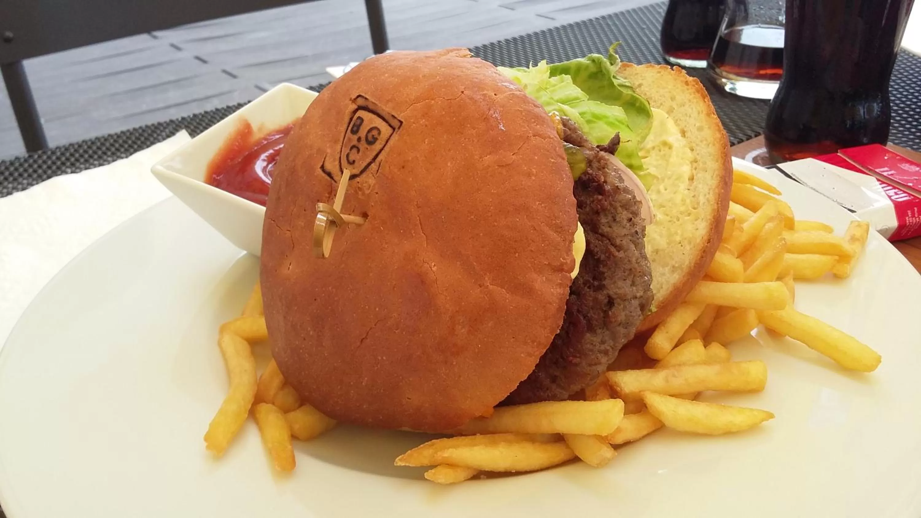 Food close-up in Hotel Beroun Golf Club
