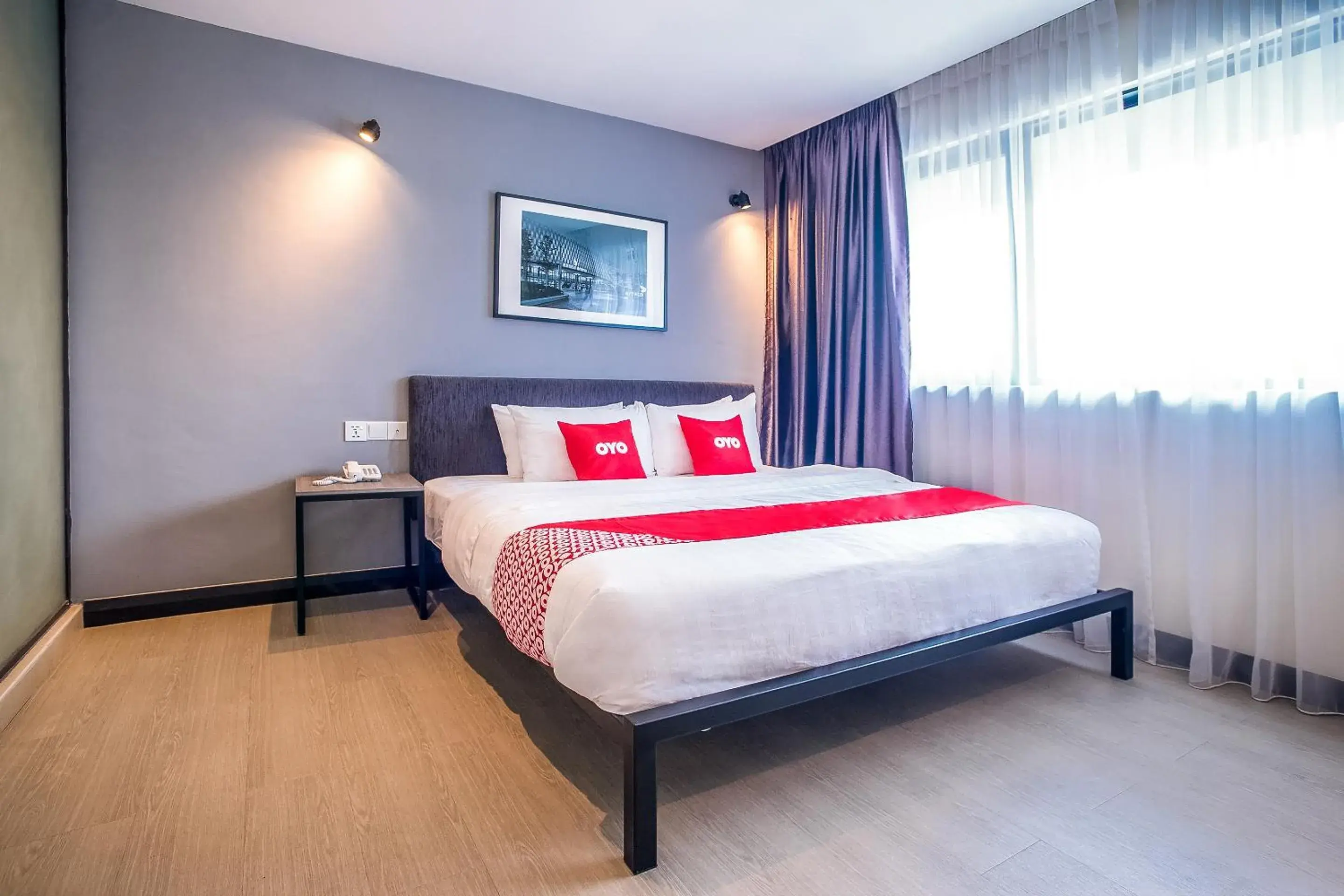 Bedroom, Bed in OYO 89576 Mokka Hotel