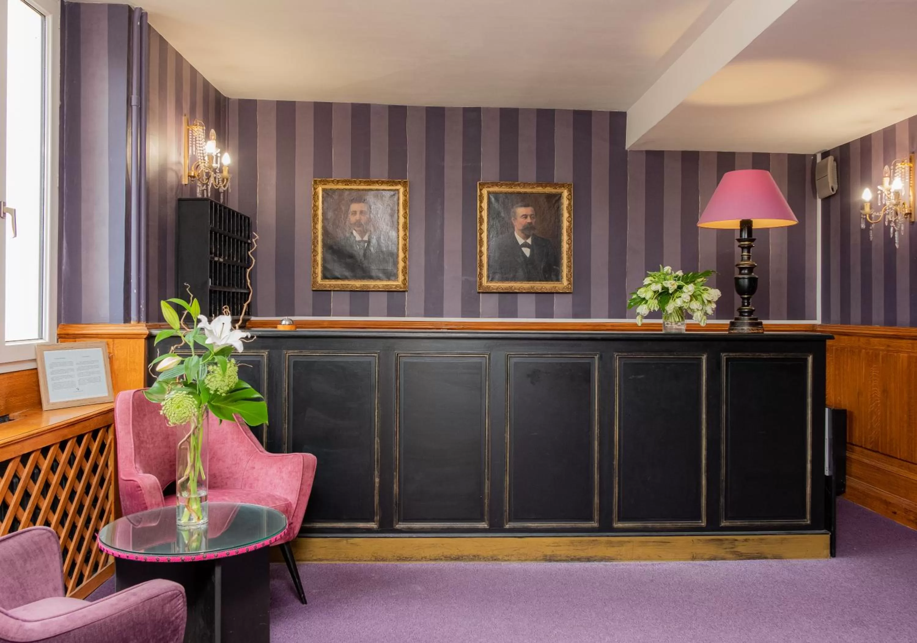 Lobby or reception in L'Orangerie du Château des Reynats