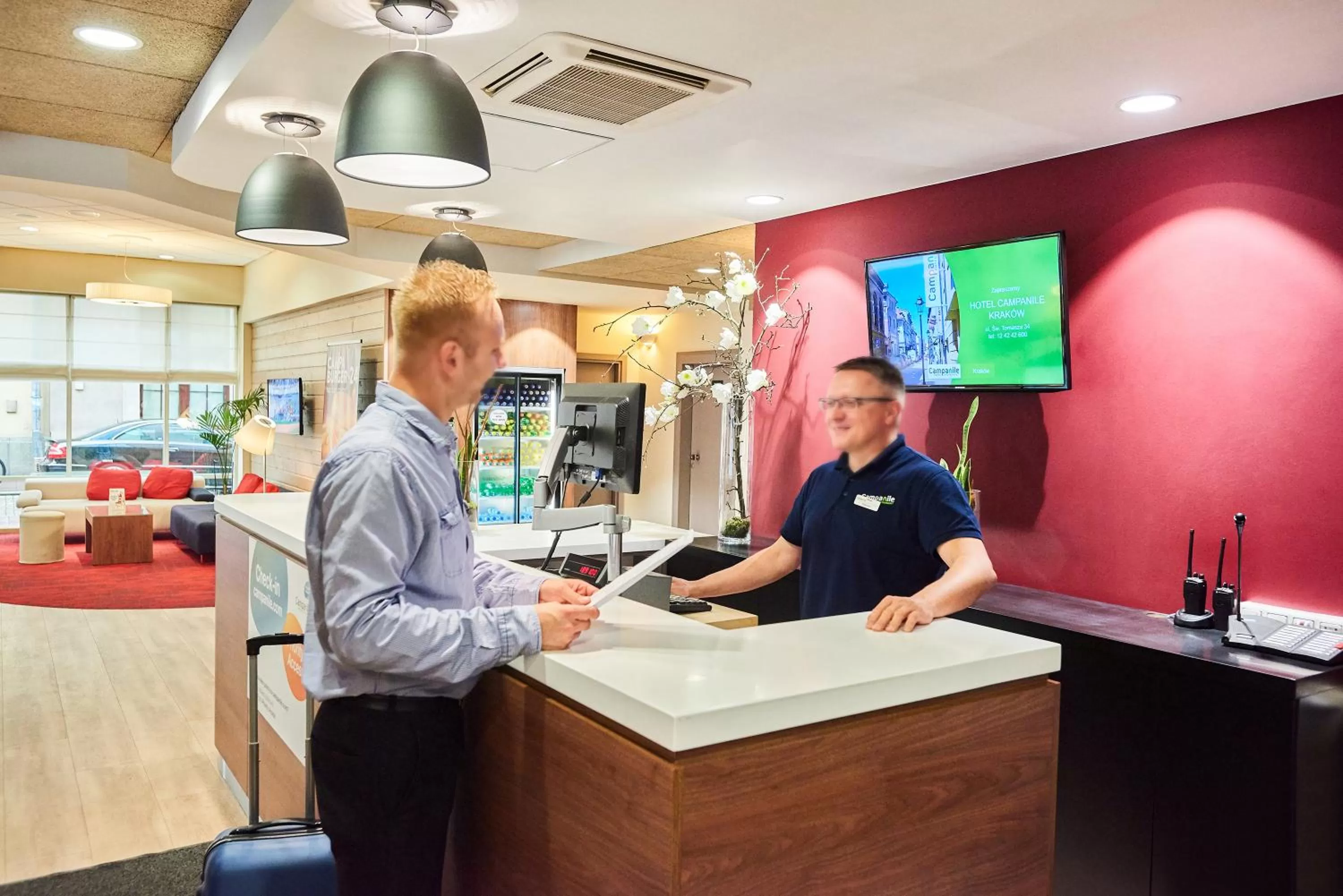 Lobby or reception in CAMPANILE PRIME Krakow Old Town