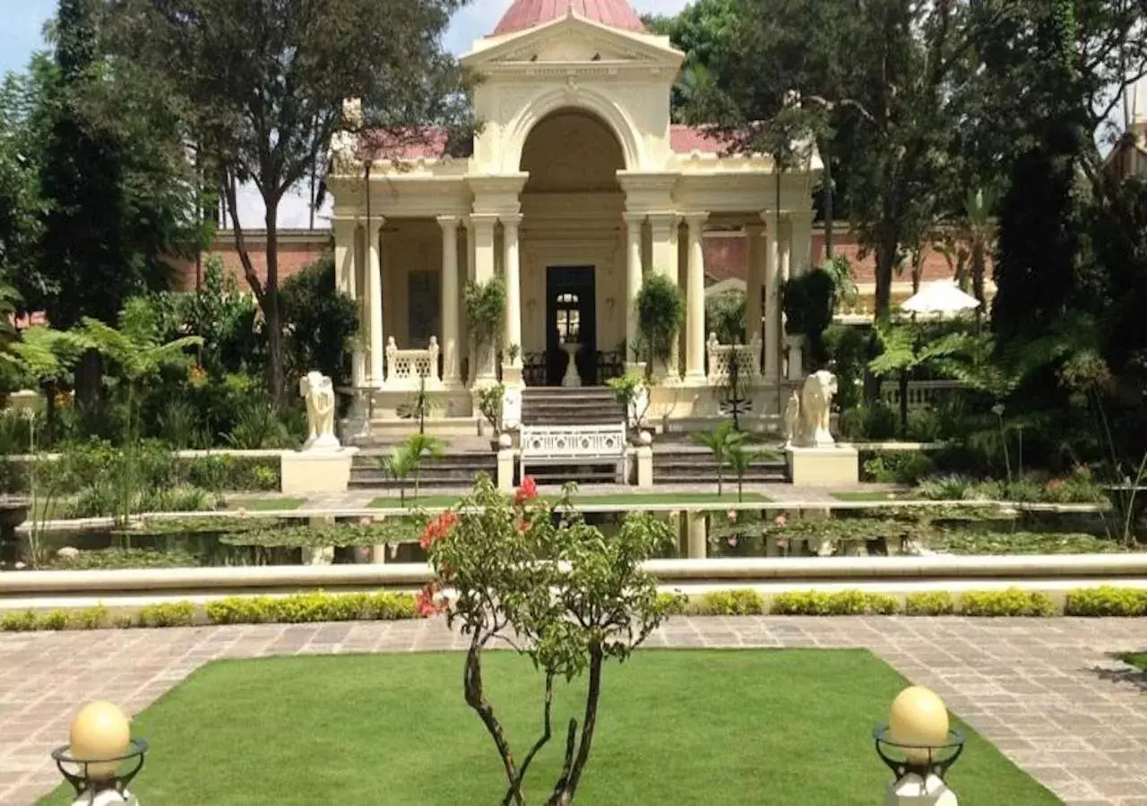 Property building, Garden in Hotel Access Nepal
