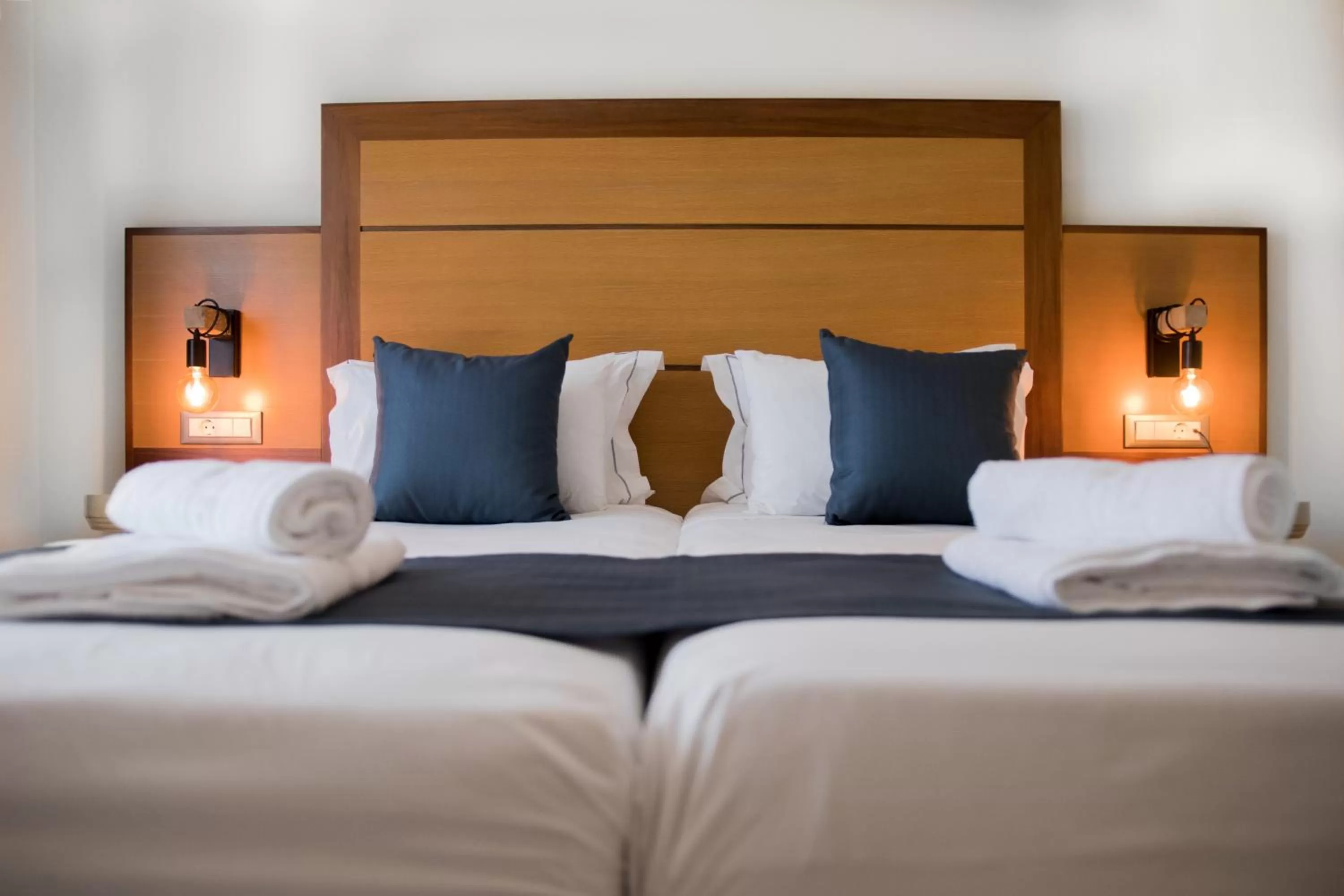 Photo of the whole room, Bed in Manousos City Hotel